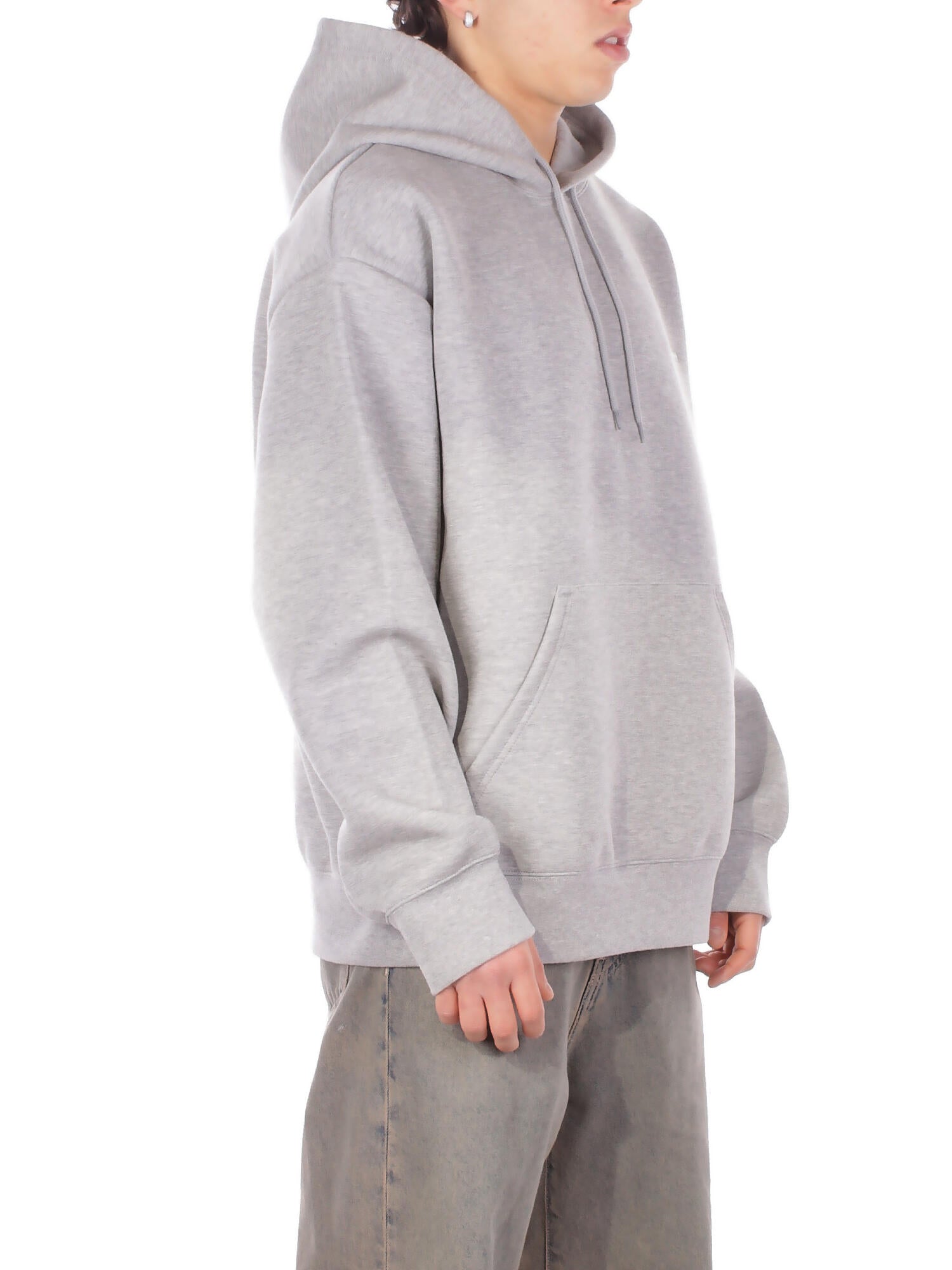 CARHARTT WIP Uomo Felpa I036055 00DXX Hooded alda sweatshirt Grey