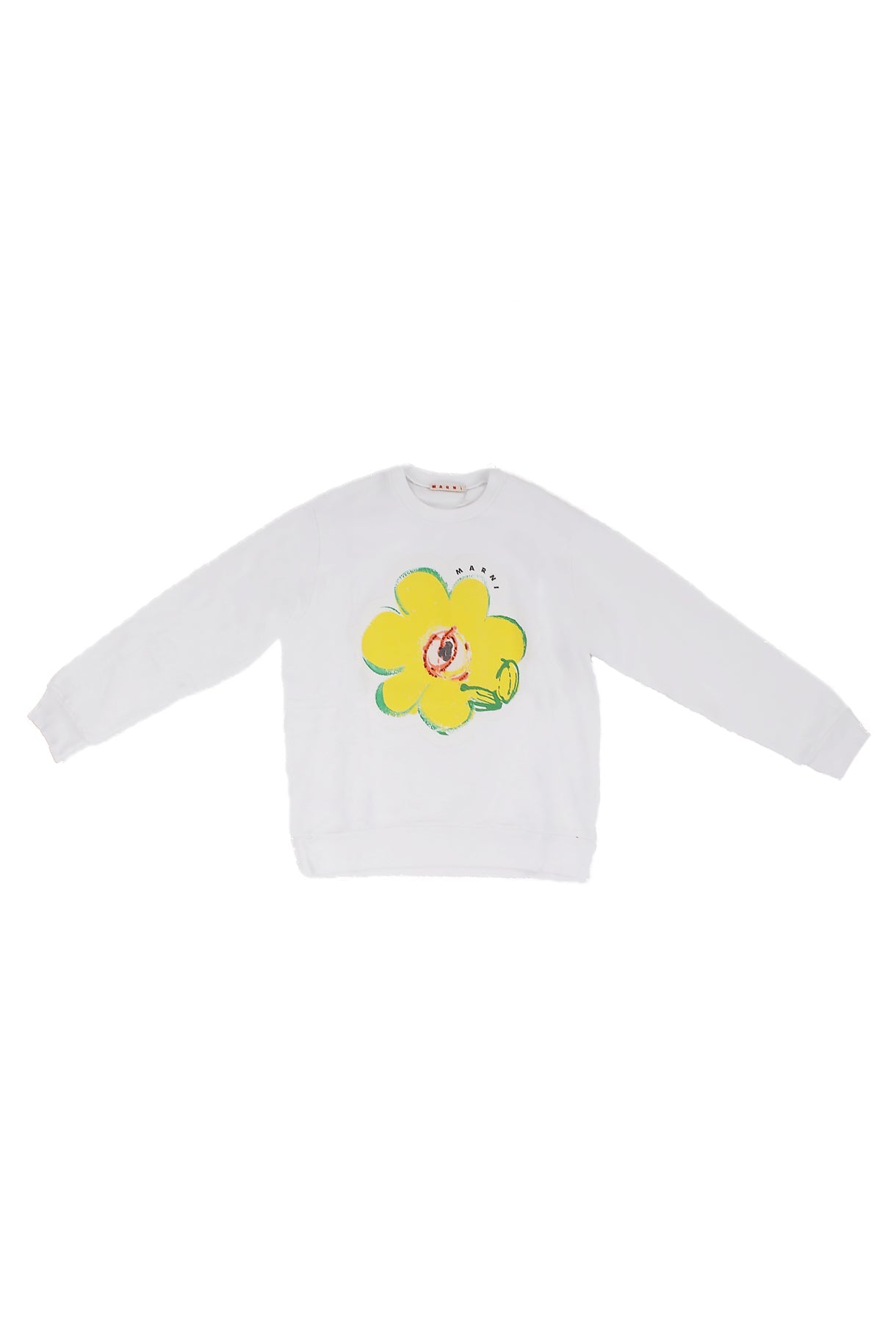 MARNI Bambina Felpa M01814M00V1 0M100 Ms351f White