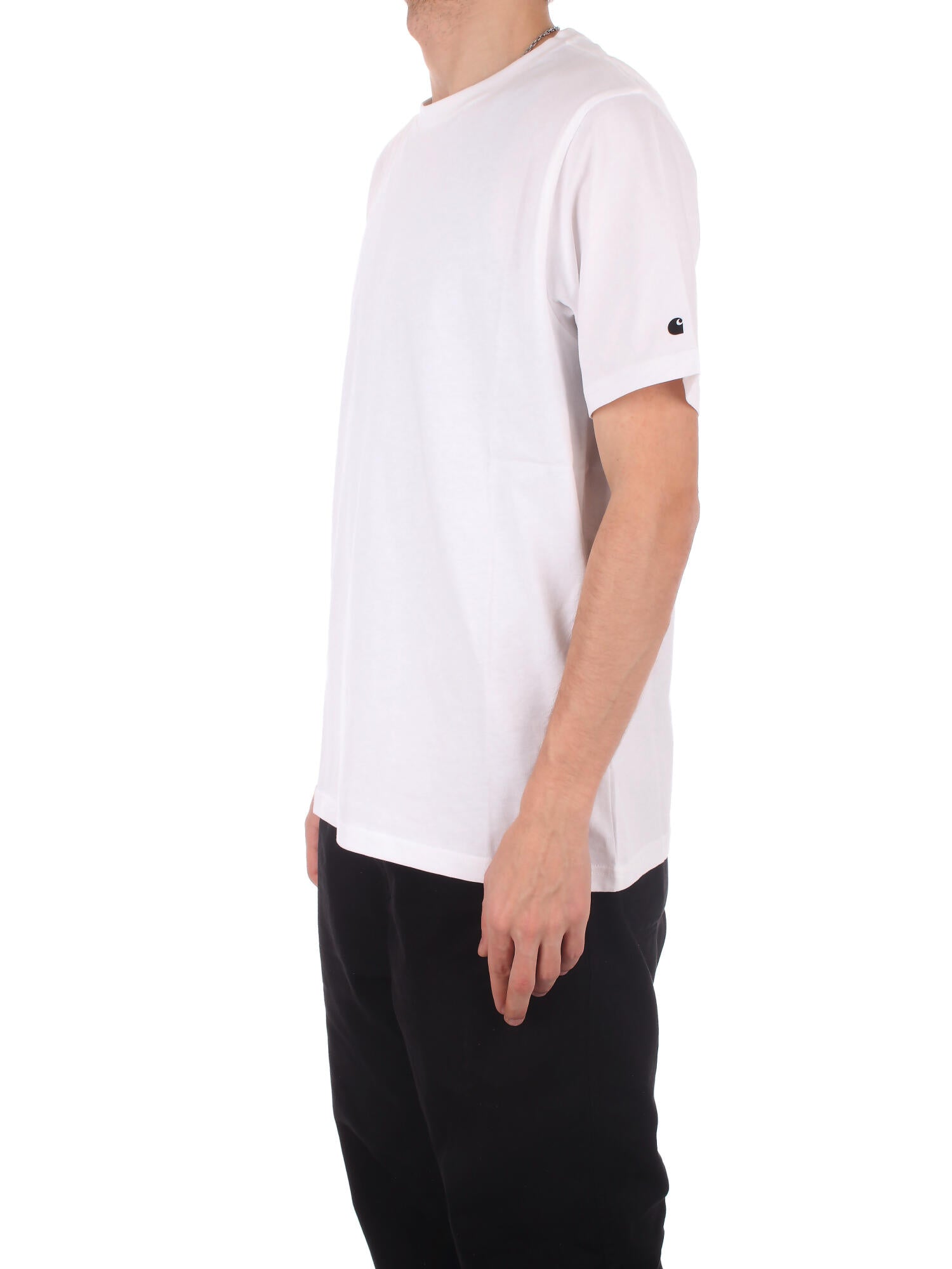 CARHARTT WIP Uomo T-shirt I026264 00AXX S\s base t-shirt White black