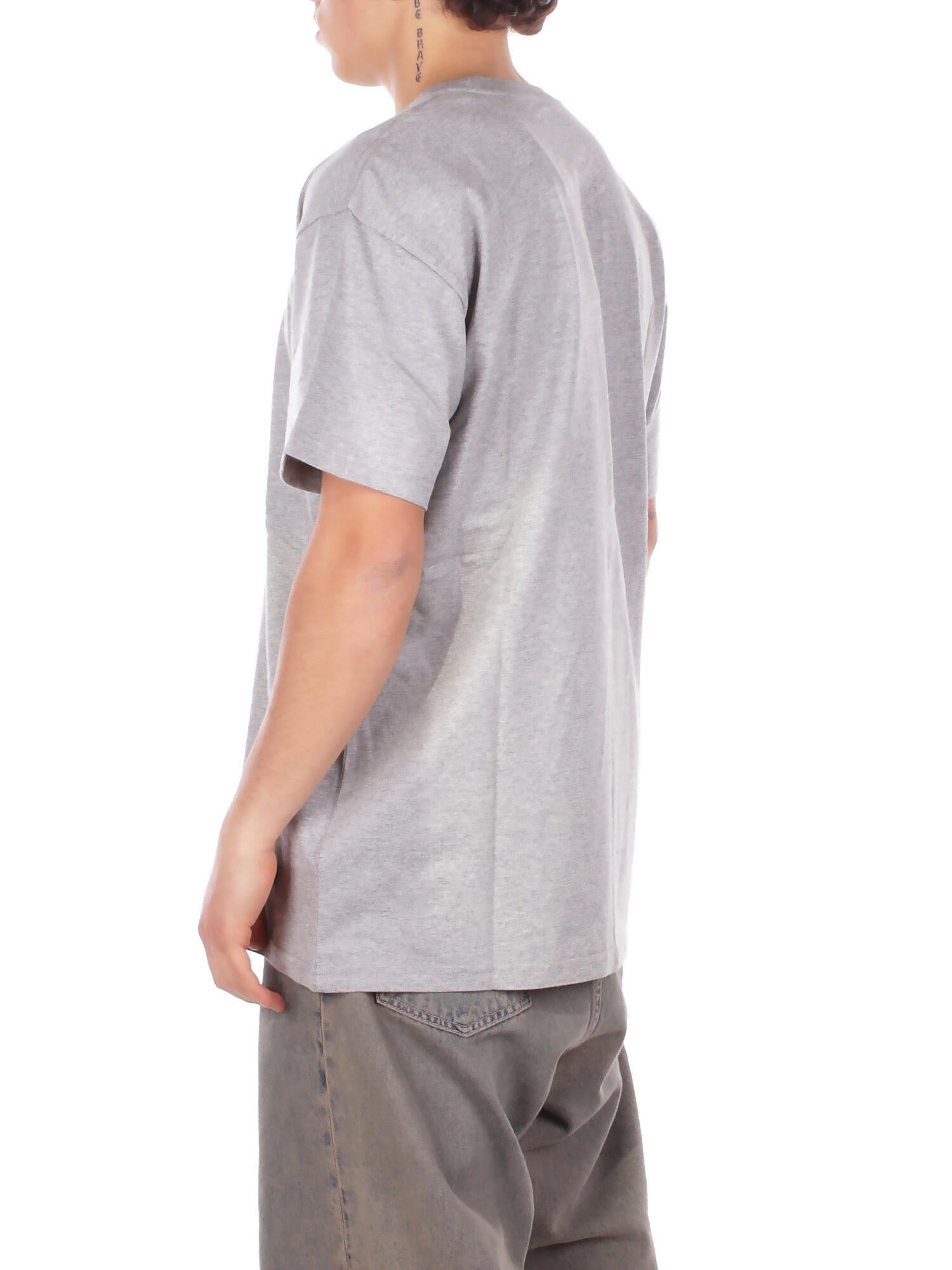 CARHARTT WIP Uomo T-shirt I026391 00MXX S\s chase t-shirt Grey