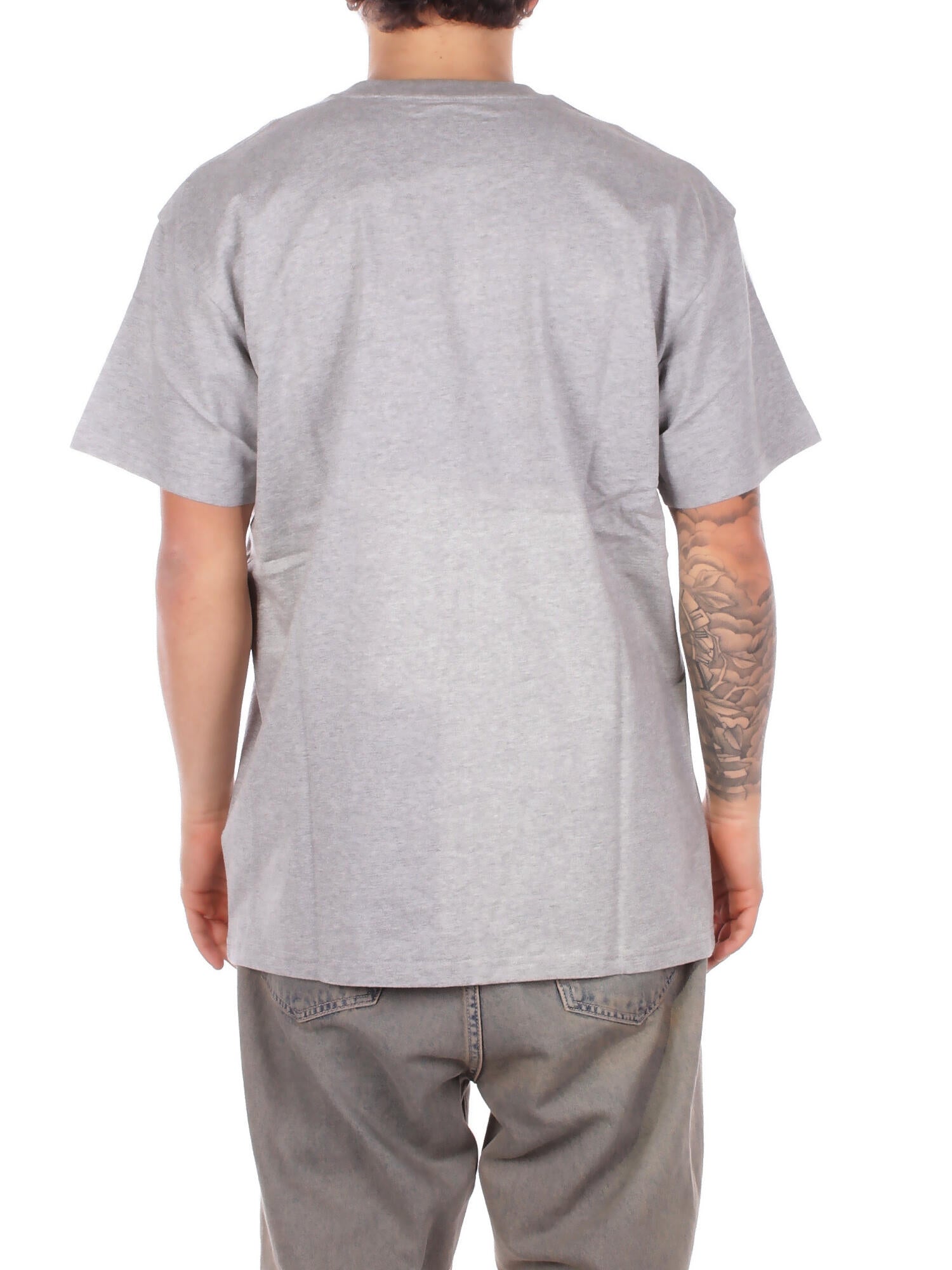 CARHARTT WIP Uomo T-shirt I026391 00MXX S\s chase t-shirt Grey