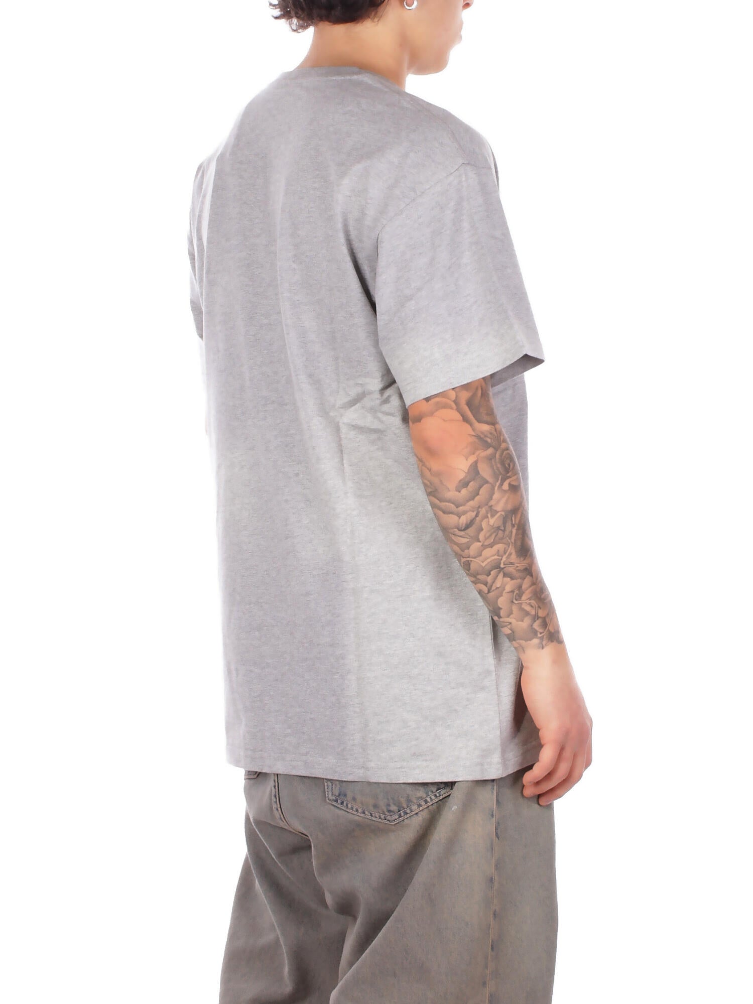 CARHARTT WIP Uomo T-shirt I026391 00MXX S\s chase t-shirt Grey
