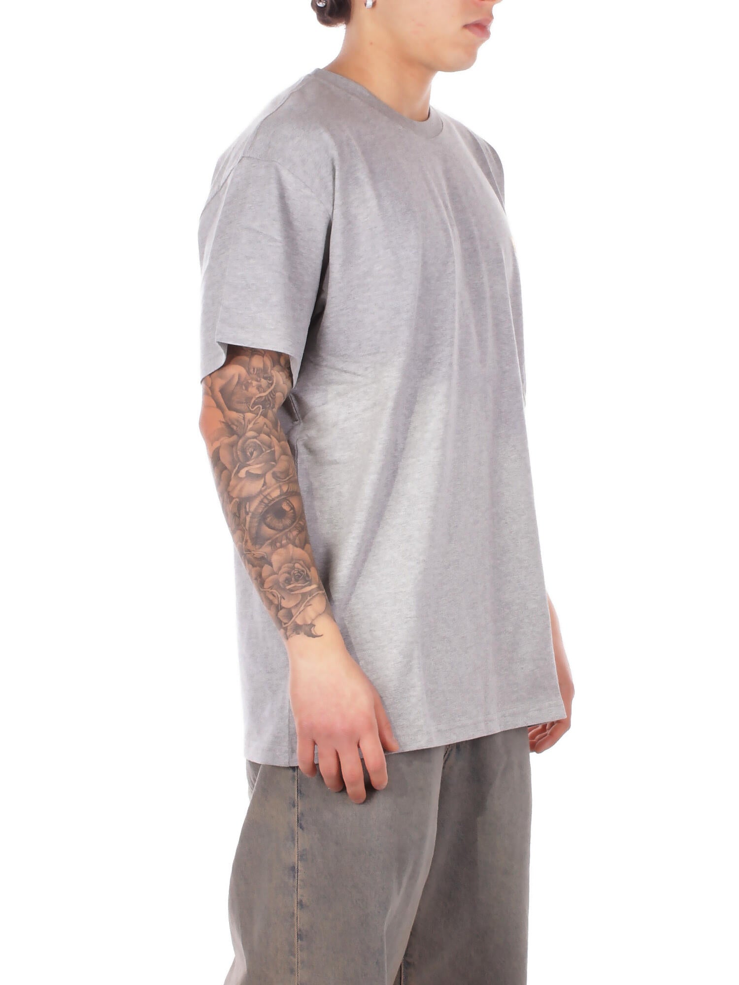 CARHARTT WIP Uomo T-shirt I026391 00MXX S\s chase t-shirt Grey