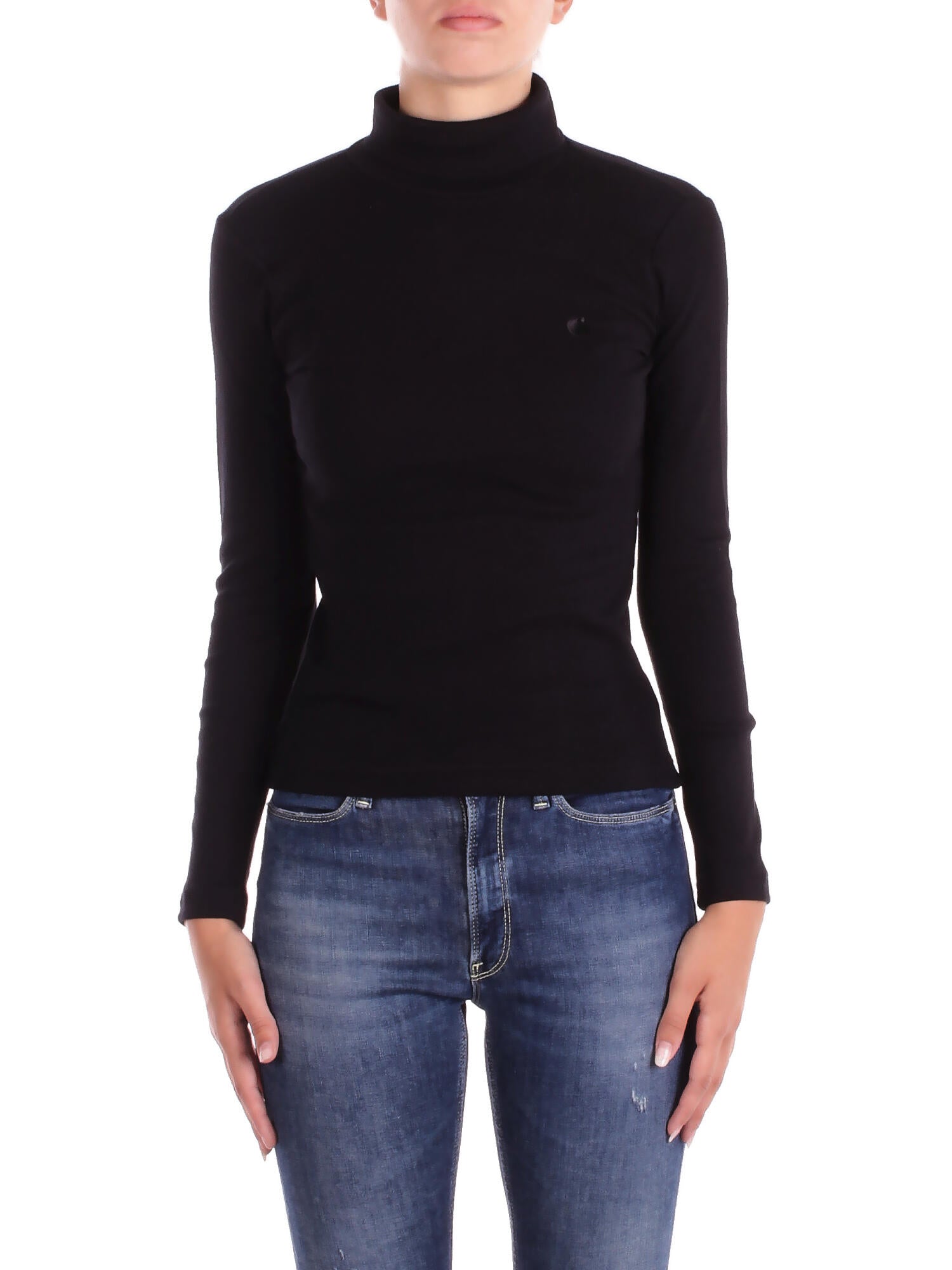 CARHARTT WIP Donna Maglia I035470 89 XX W' ls philipa mockneck Black