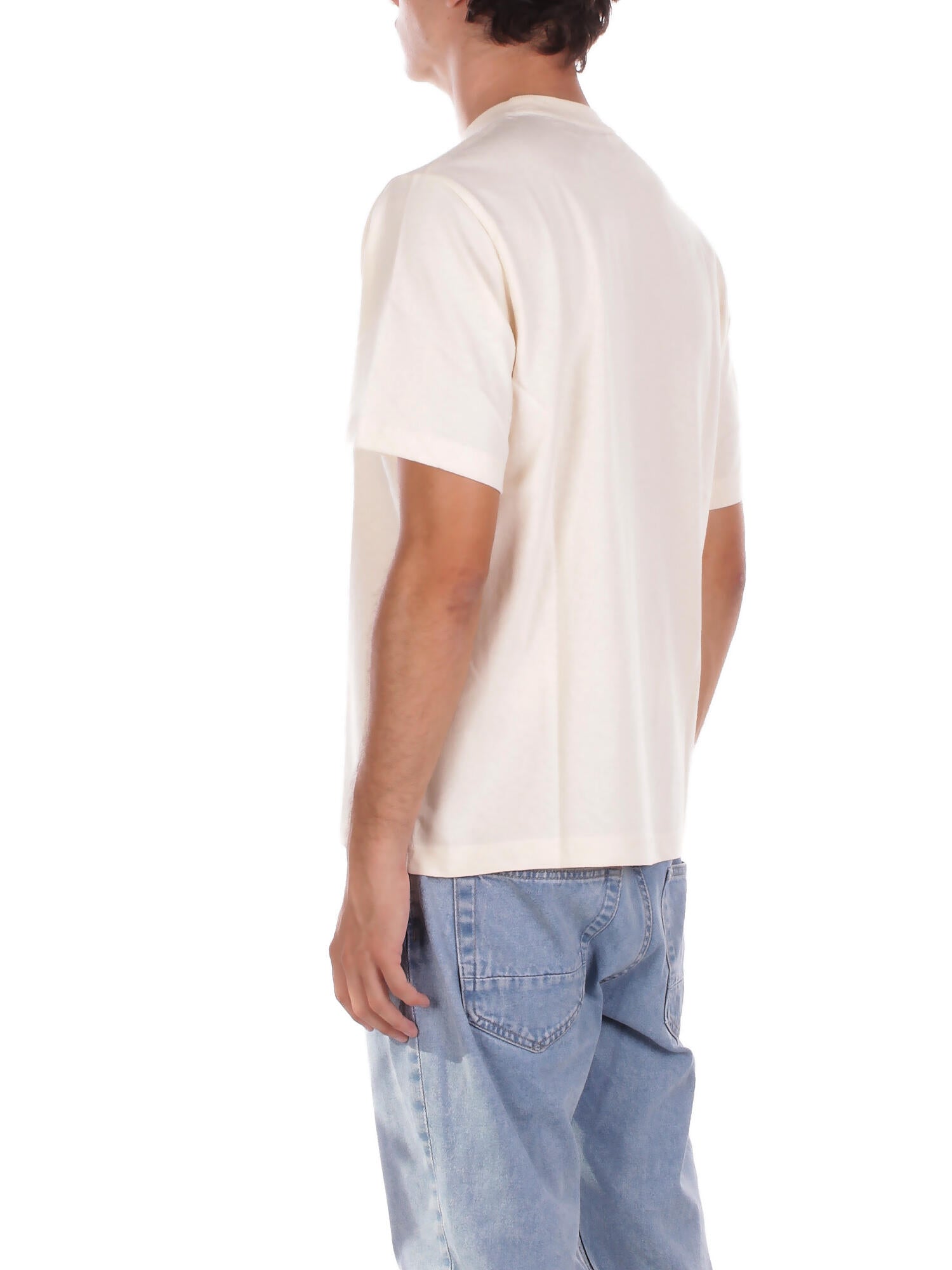 MARKET Uomo T-shirt F5MKMATH008 012 Jersey t-shirt man Ecru