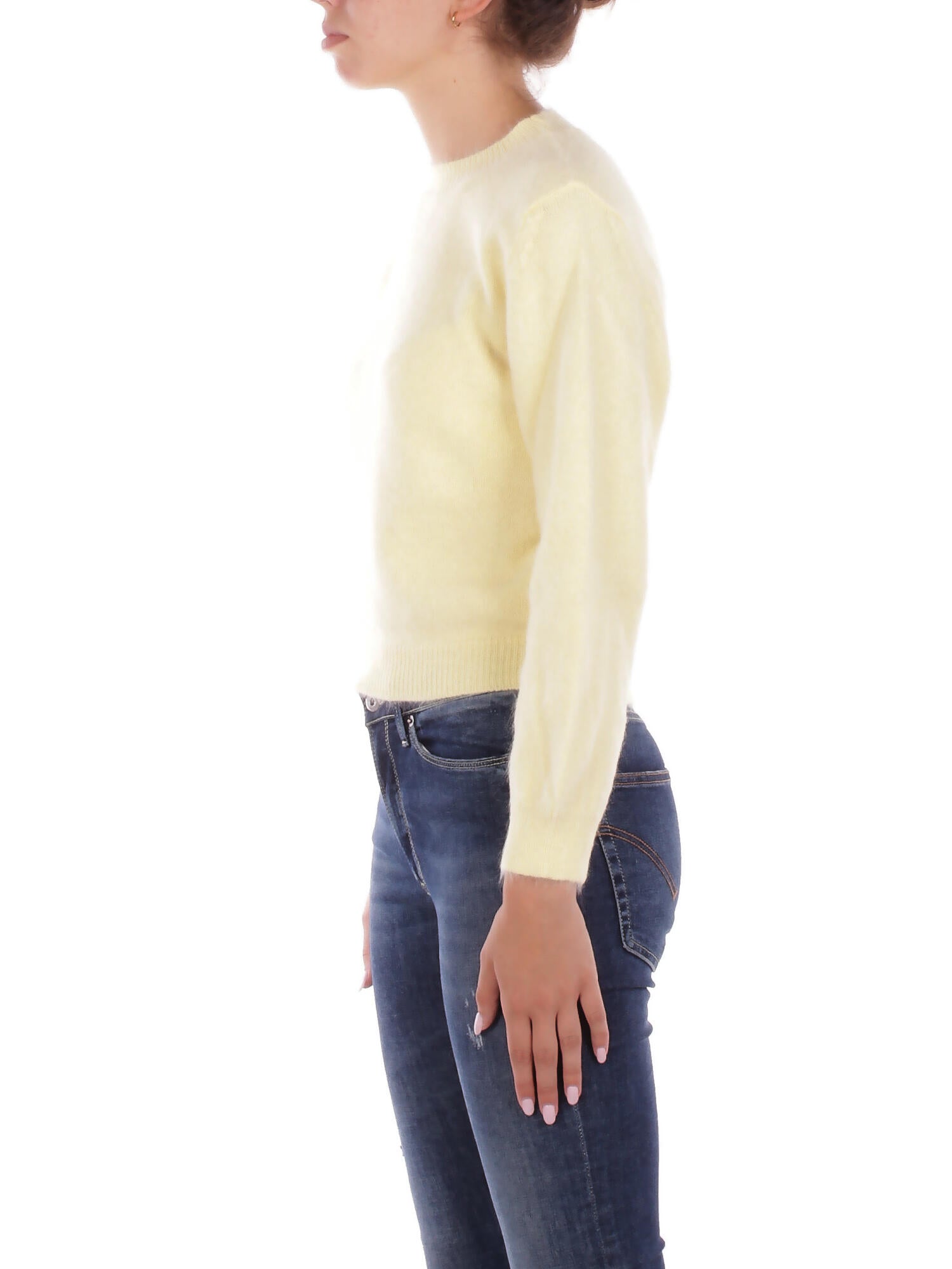 SOLOTRE Donna Maglia M3F0081 FU20S PULC Giallo