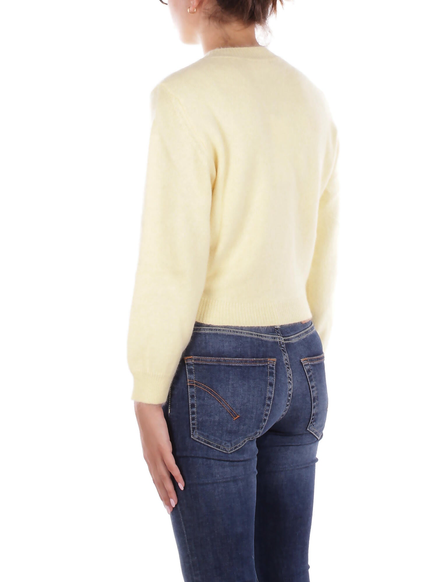 SOLOTRE Donna Maglia M3F0081 FU20S PULC Giallo