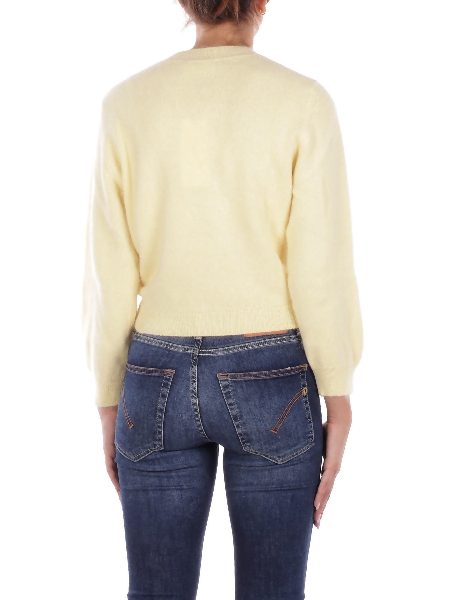 SOLOTRE Donna Maglia M3F0081 FU20S PULC Giallo