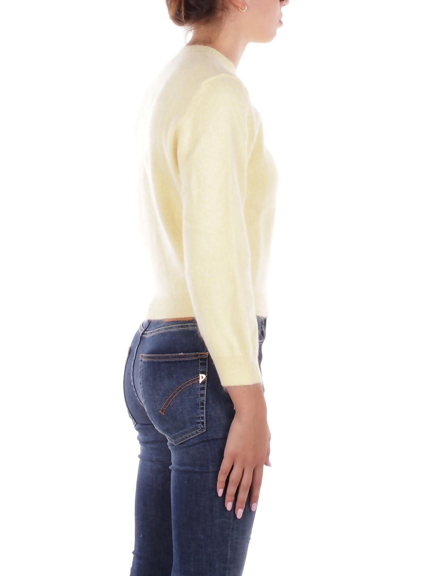 SOLOTRE Donna Maglia M3F0081 FU20S PULC Giallo