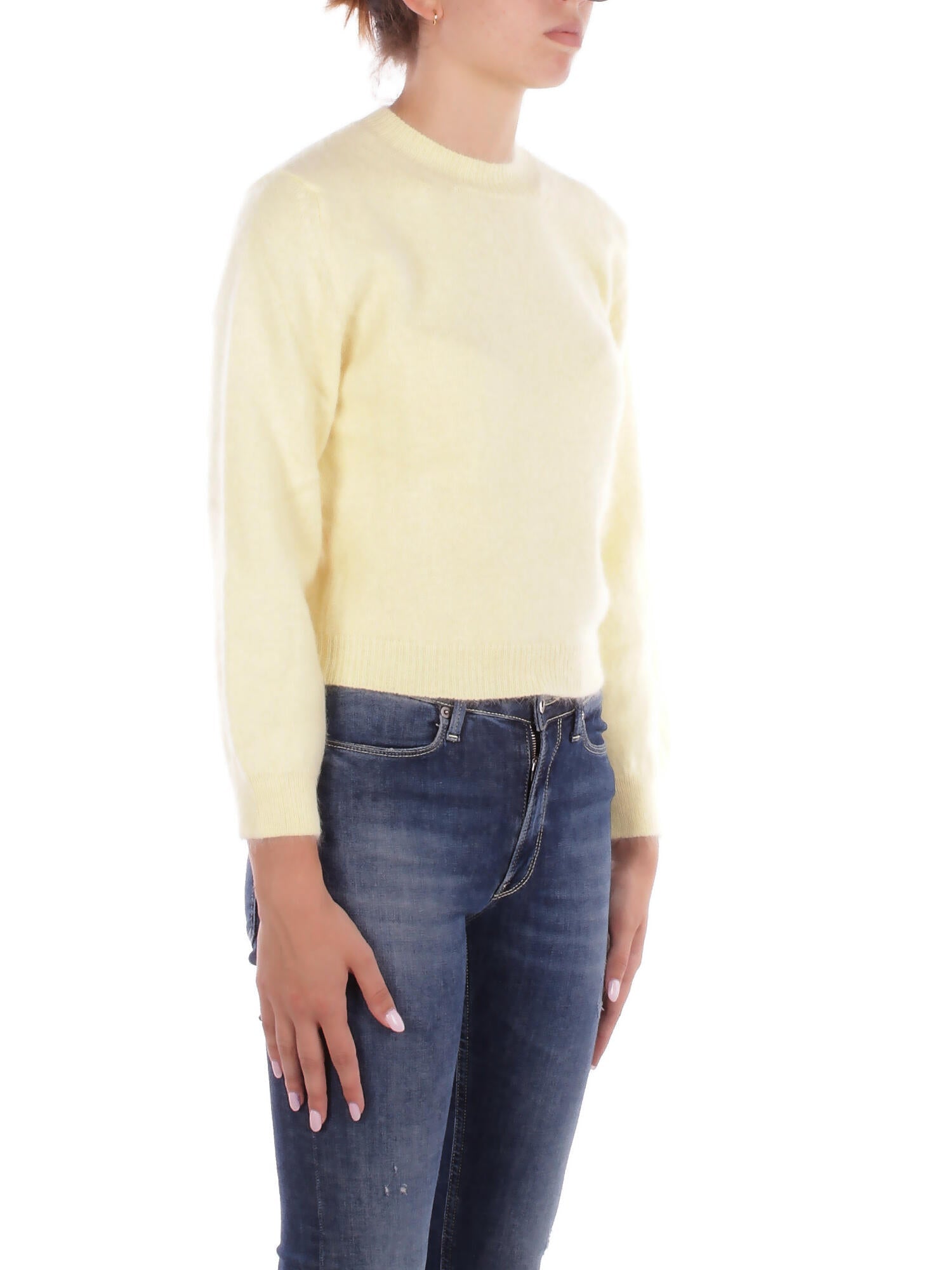 SOLOTRE Donna Maglia M3F0081 FU20S PULC Giallo