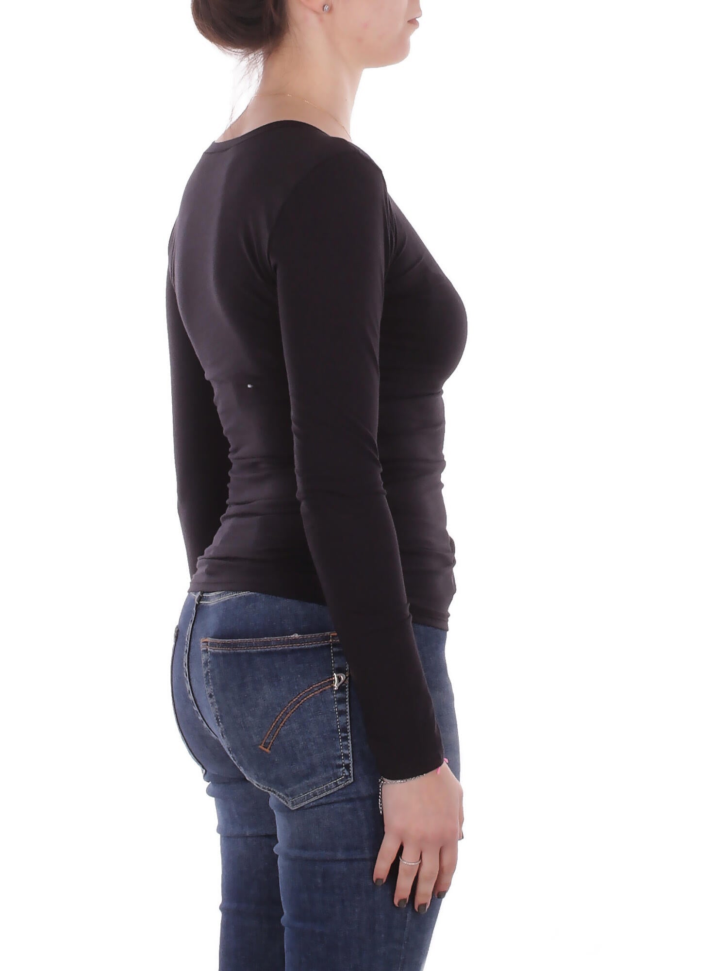 RALPH LAUREN Donna T-shirt 4P0494 004 T-shirt polo Black