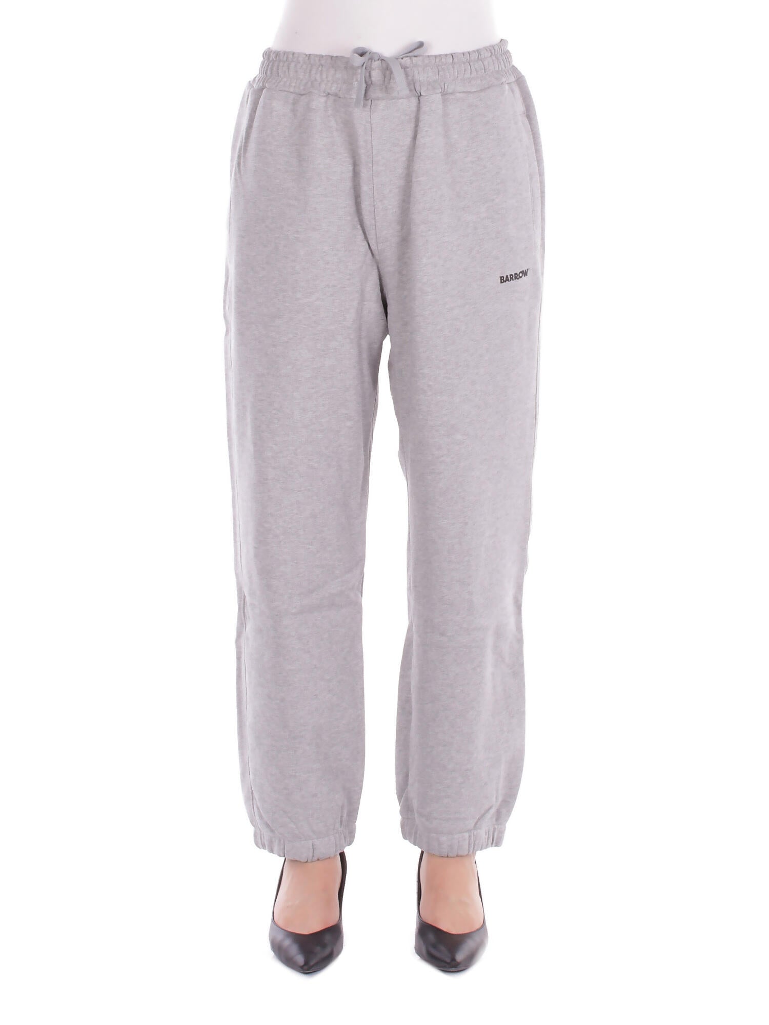 BARROW Unisex Pantalone F5BWUAFP071 107 Sweatpants unisex Grigio melange
