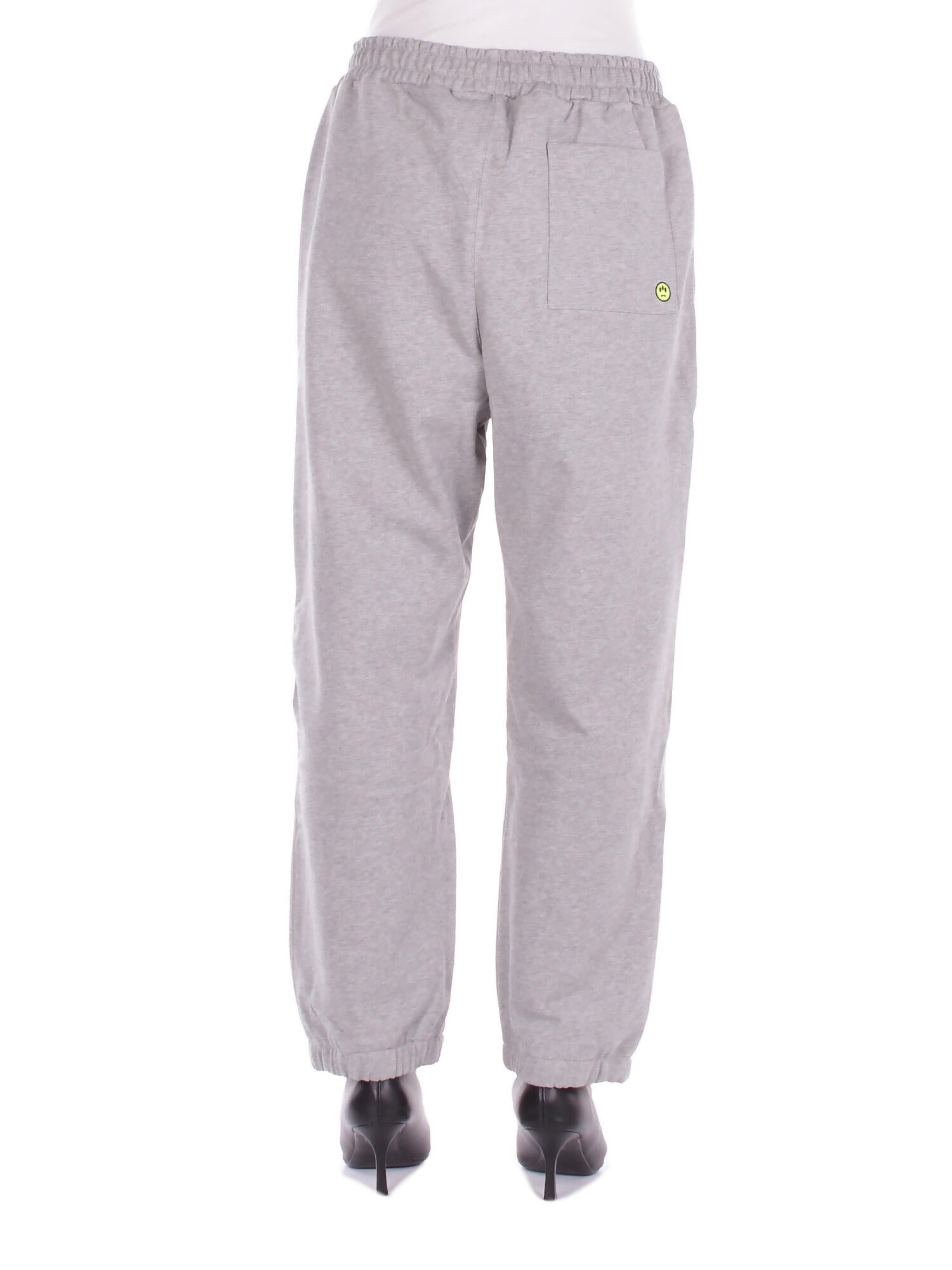 BARROW Unisex Pantalone F5BWUAFP071 107 Sweatpants unisex Grigio melange