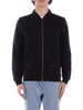 felpa-uomo-fred-perry-black-fp-zip-through-collared-sweats