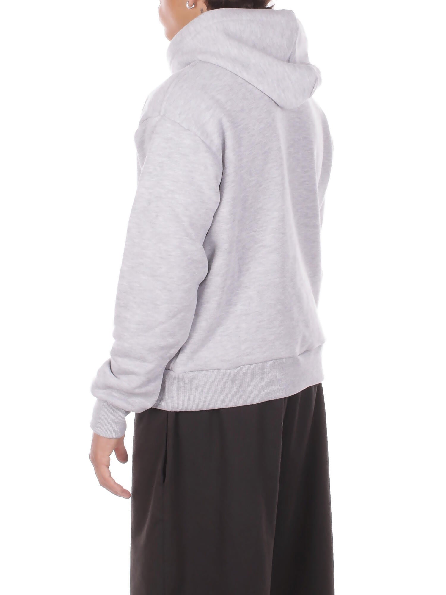 MARKET Uomo Felpa F5MKMAHS051 955 Hoodie man Cenere