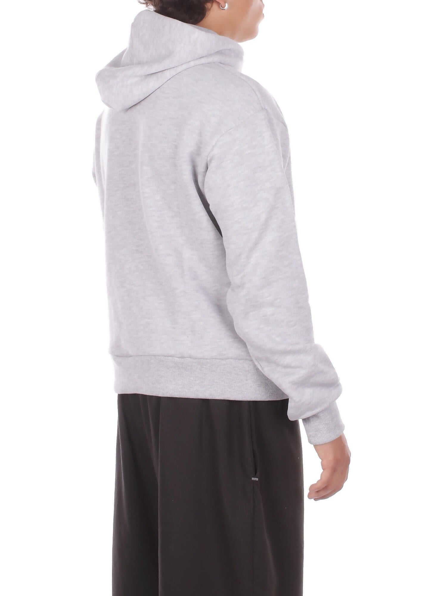 MARKET Uomo Felpa F5MKMAHS051 955 Hoodie man Cenere