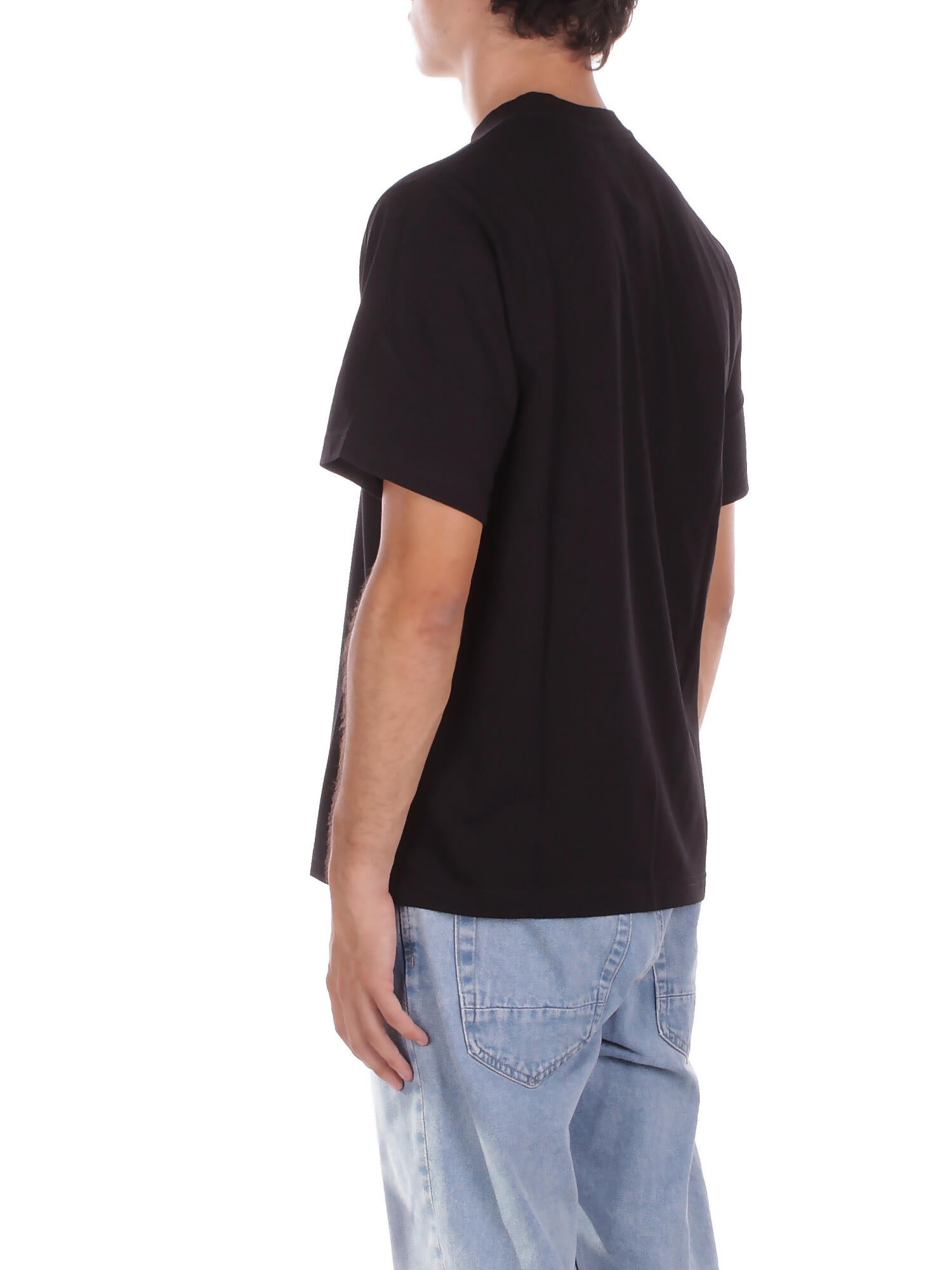 MARKET Uomo T-shirt F5MKMATH050 110 Jersey t-shirt man Black