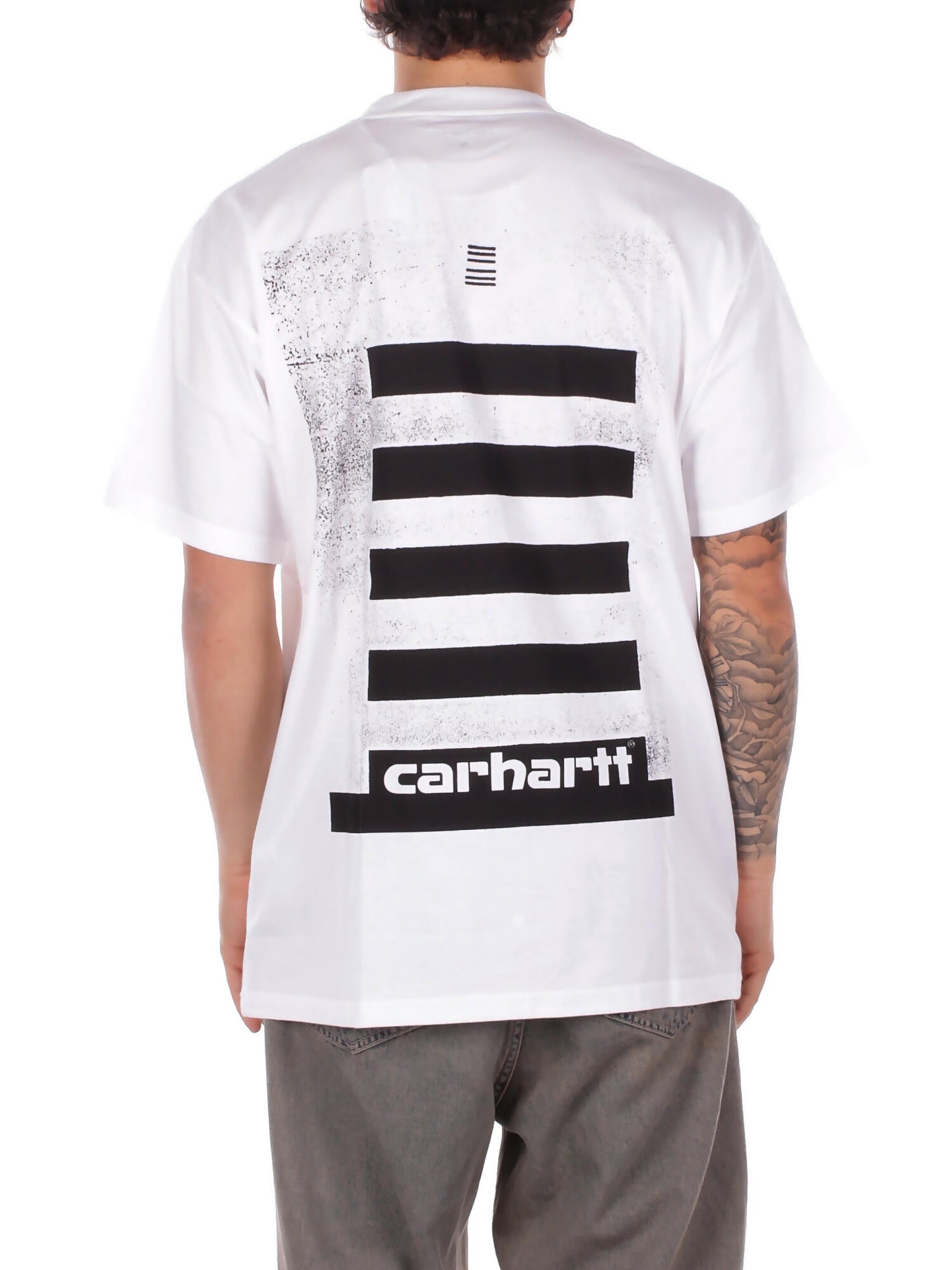 CARHARTT WIP Uomo T-shirt I036003 02XX S\s archive lines t-shirt White