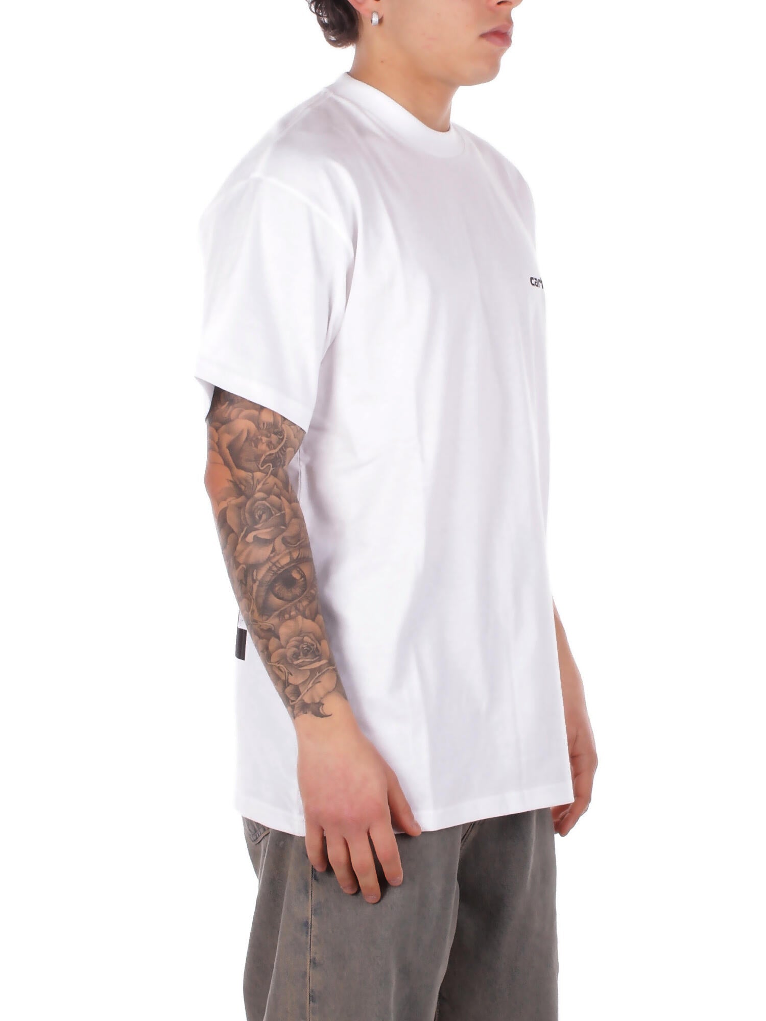 CARHARTT WIP Uomo T-shirt I036003 02XX S\s archive lines t-shirt White