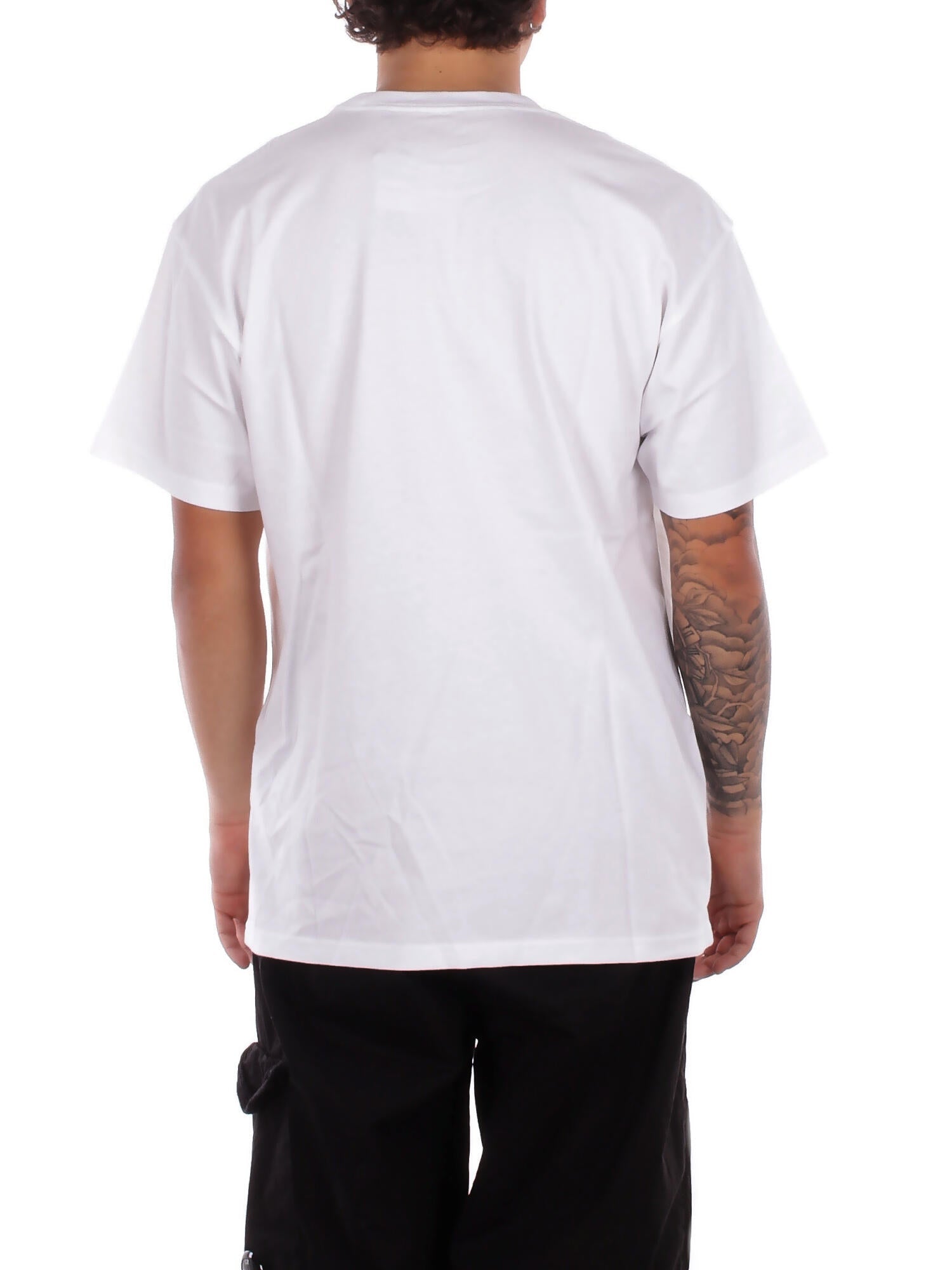 CARHARTT WIP Uomo T-shirt I026391 00RXX S\s chase t-shirt White gold