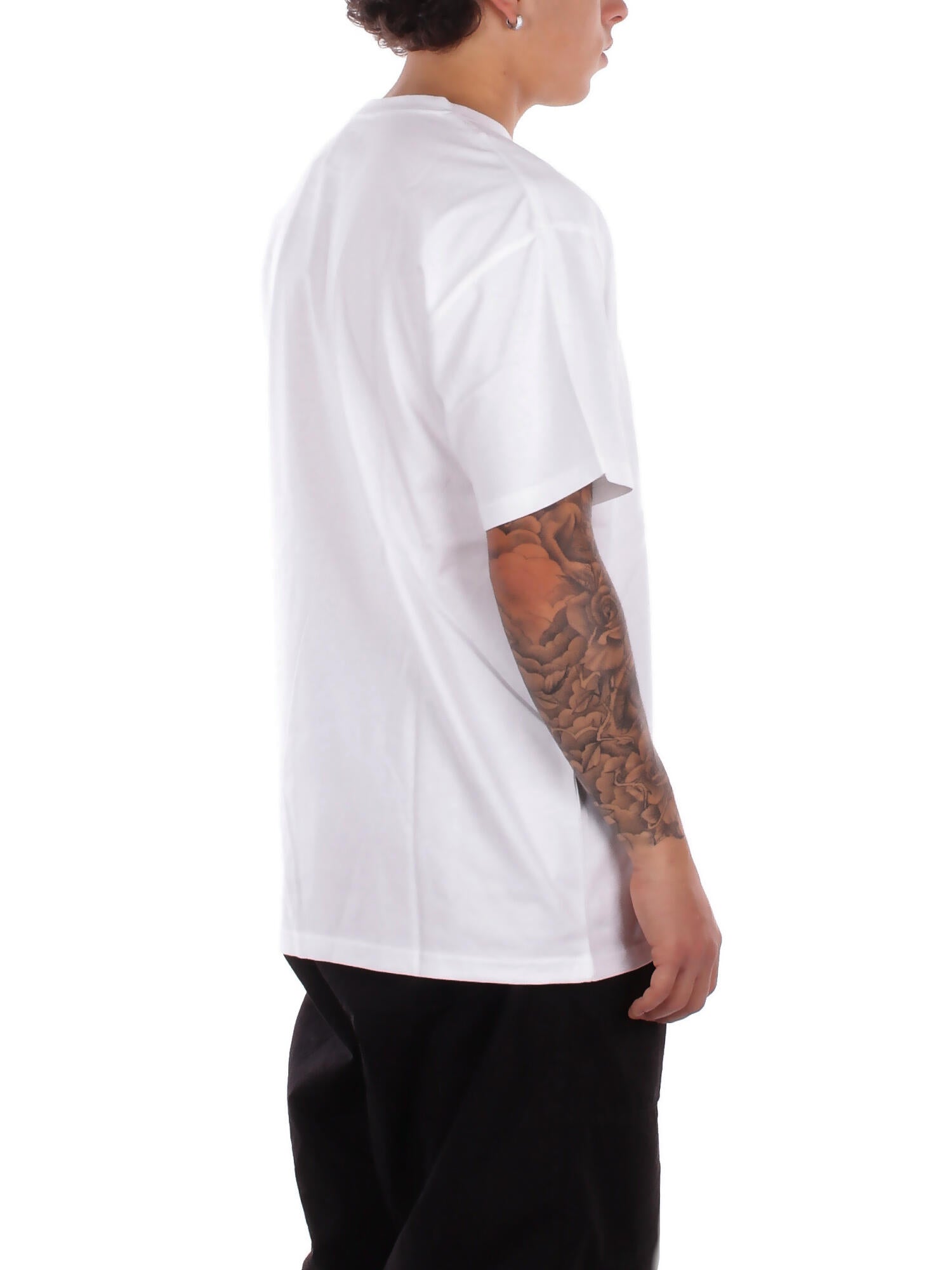 CARHARTT WIP Uomo T-shirt I026391 00RXX S\s chase t-shirt White gold