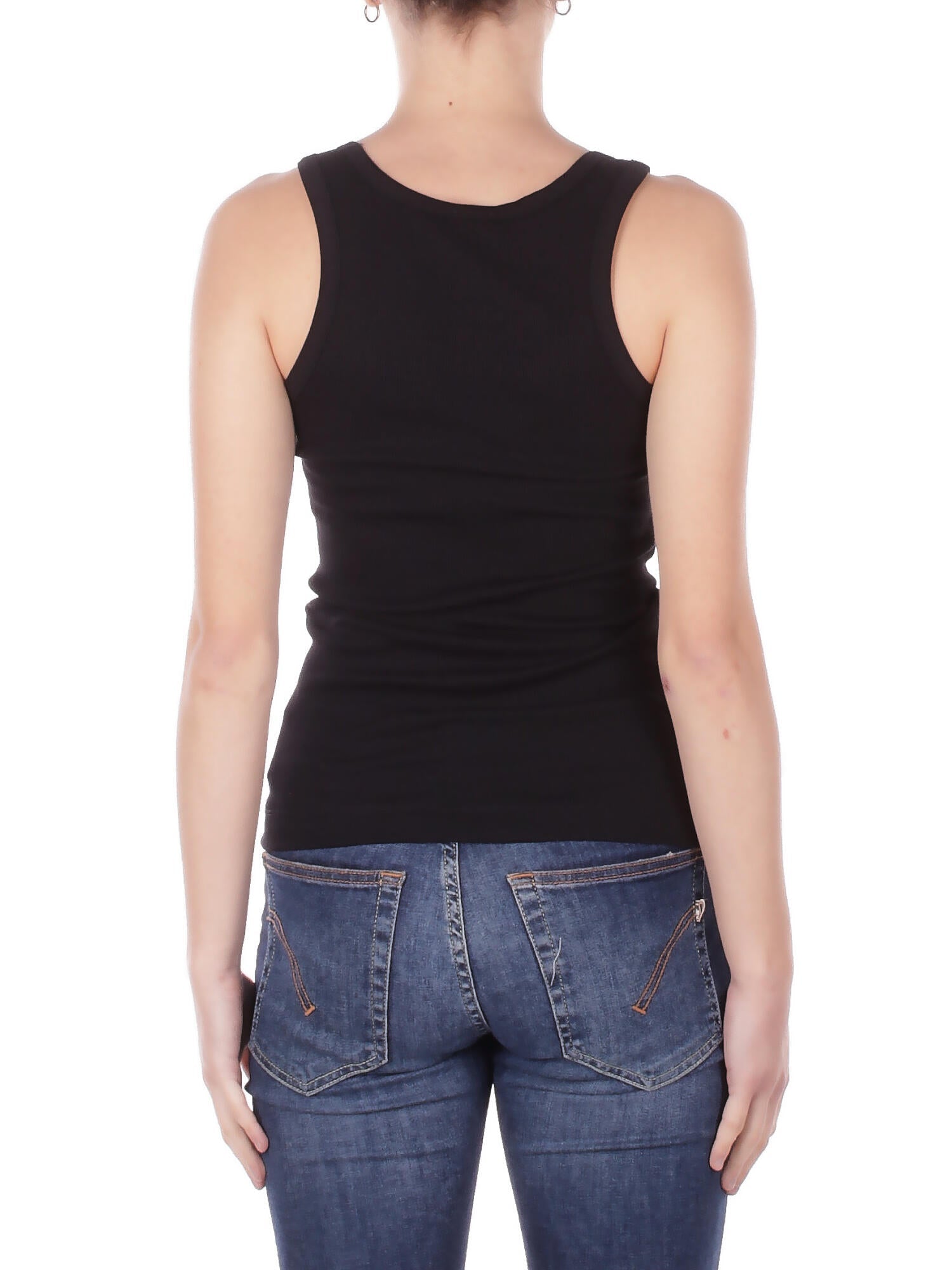 PINKO Donna Canotta 100807A338 Z99 Calcolatore canottiera Nero