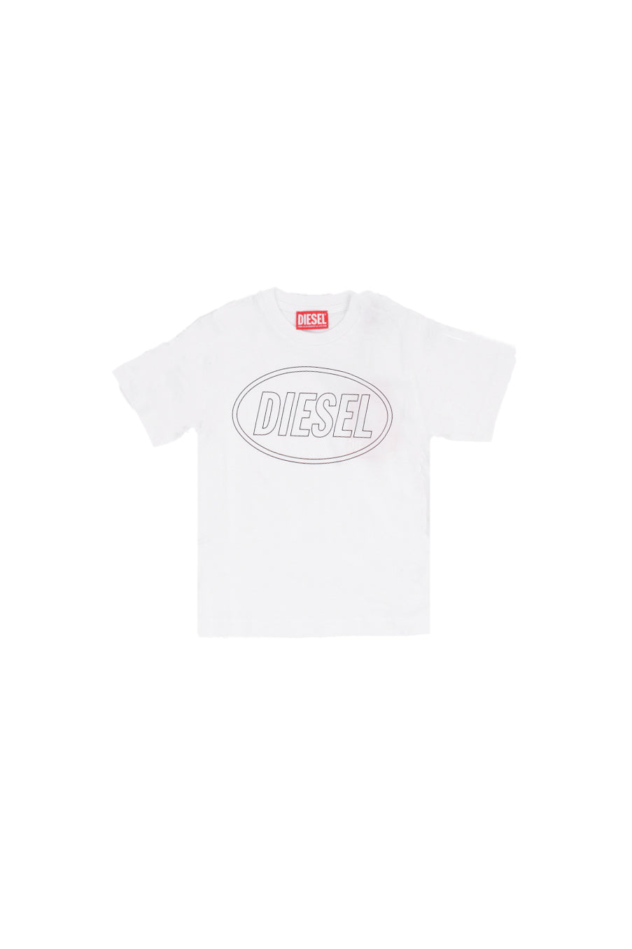 DIESEL Bambino T-shirt J025820GRAI K100 Tcircle over White