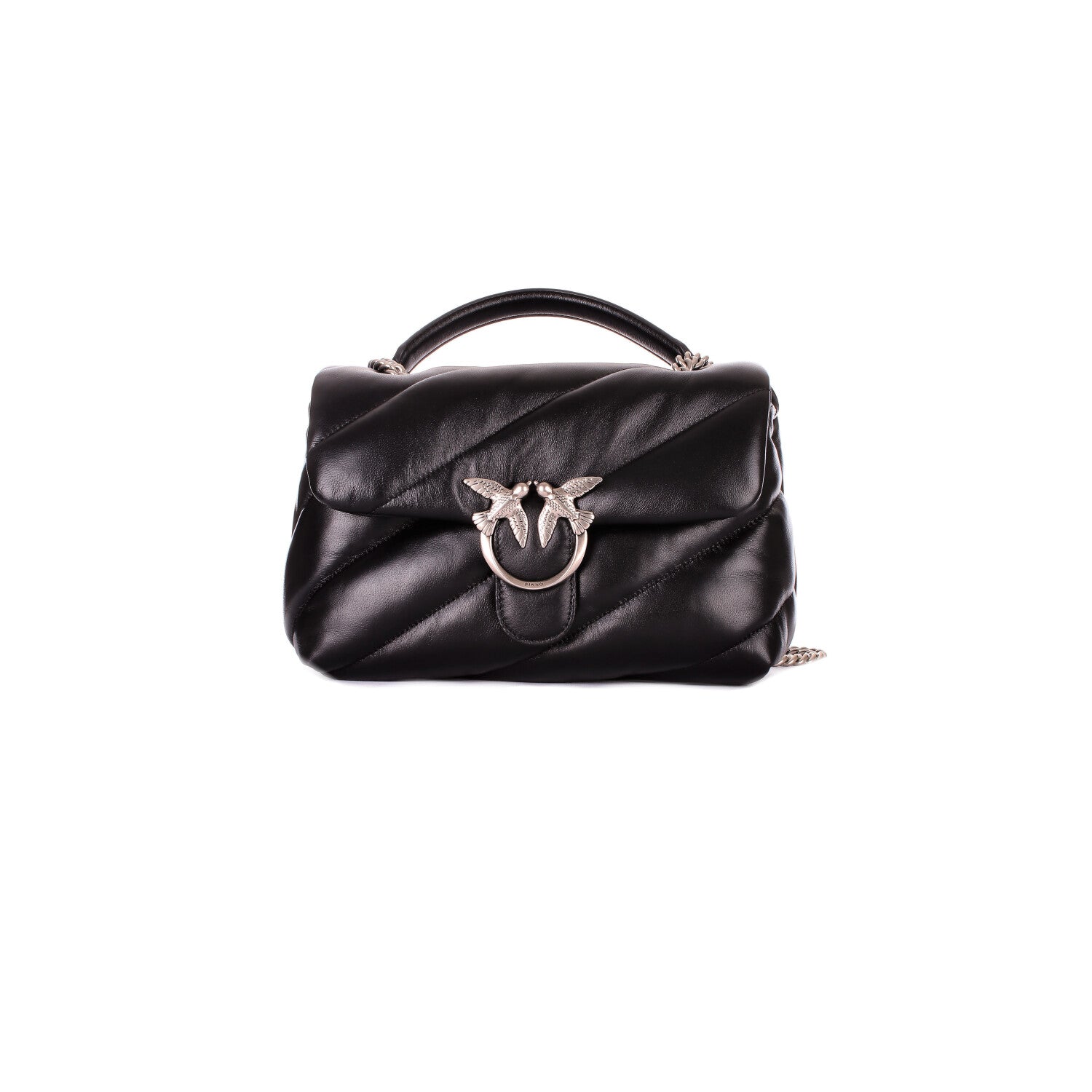 PINKO Donna Borsa 100038A0F2 Z99O Love puff classic cl sheep Nero silver