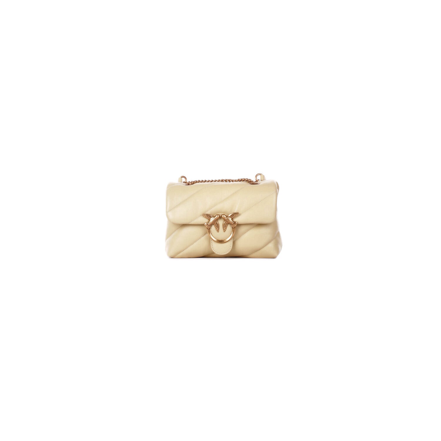 PINKO Donna Borsa 100039A0F2 C39Q Love puff mini cl sheep nappa Vaniglia
