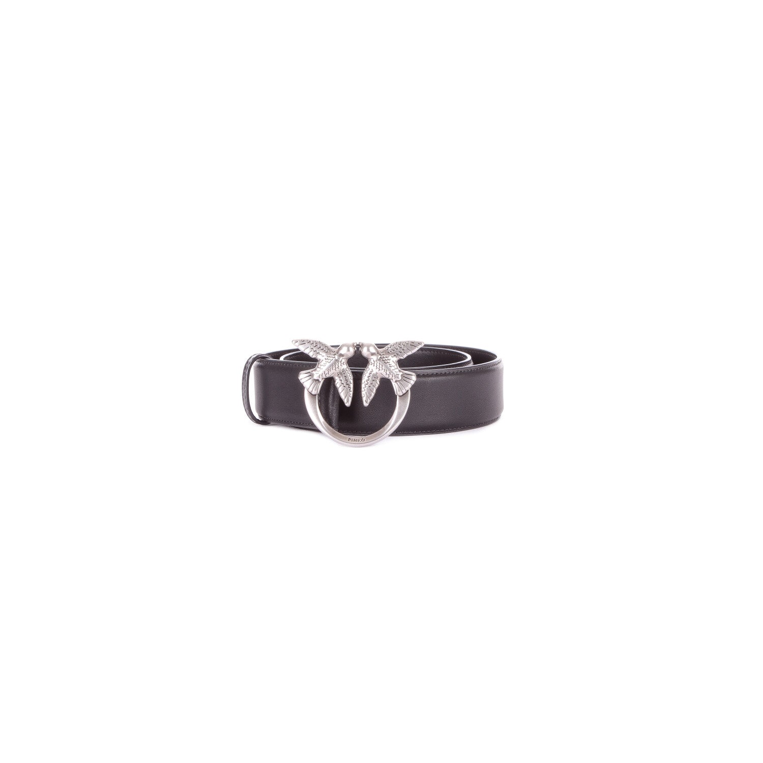 PINKO Donna Cintura 100120A0F1 Z99O Love berry h4 belt  low Nero silver