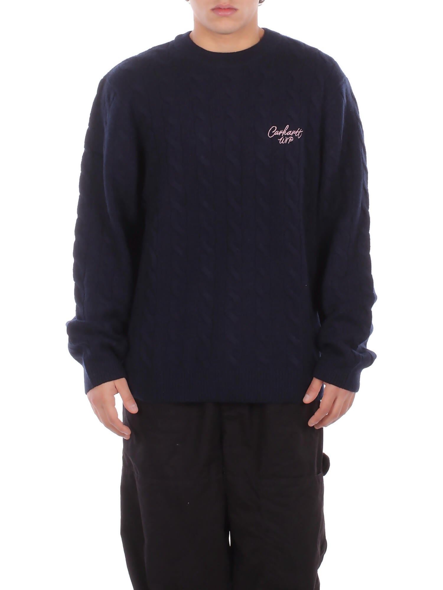 CARHARTT WIP Uomo Maglia I033885 03CFXX Signature sweater Deep