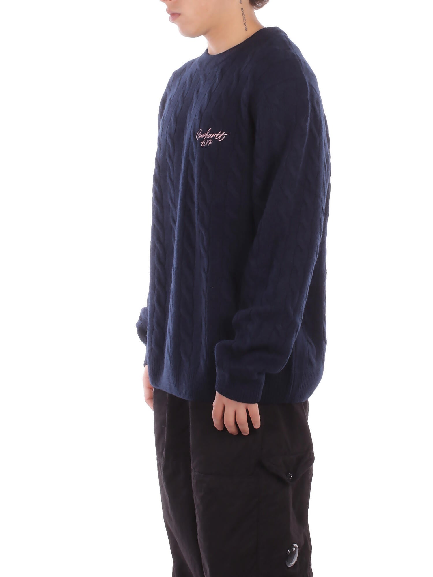 CARHARTT WIP Uomo Maglia I033885 03CFXX Signature sweater Deep