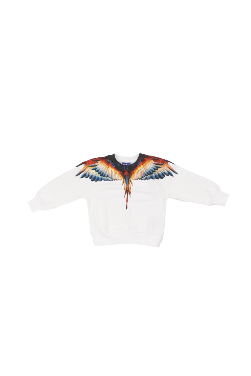 MARCELO BURLON COUNTY OF MILAN Bambino Felpa F5CMJBSW059 002 Sweatshirt boy Off white