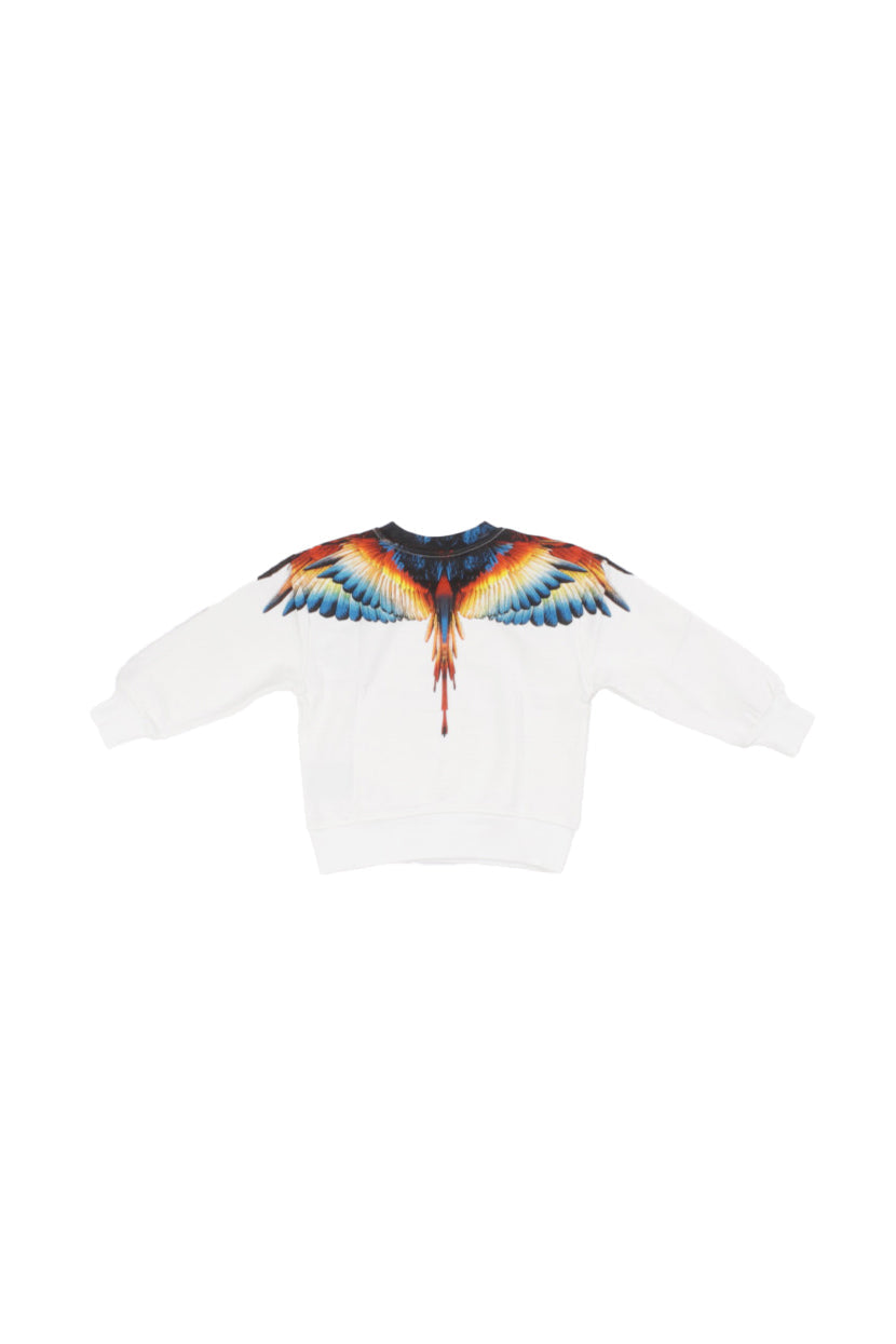 MARCELO BURLON COUNTY OF MILAN Bambino Felpa F5CMJBSW059 002 Sweatshirt boy Off white