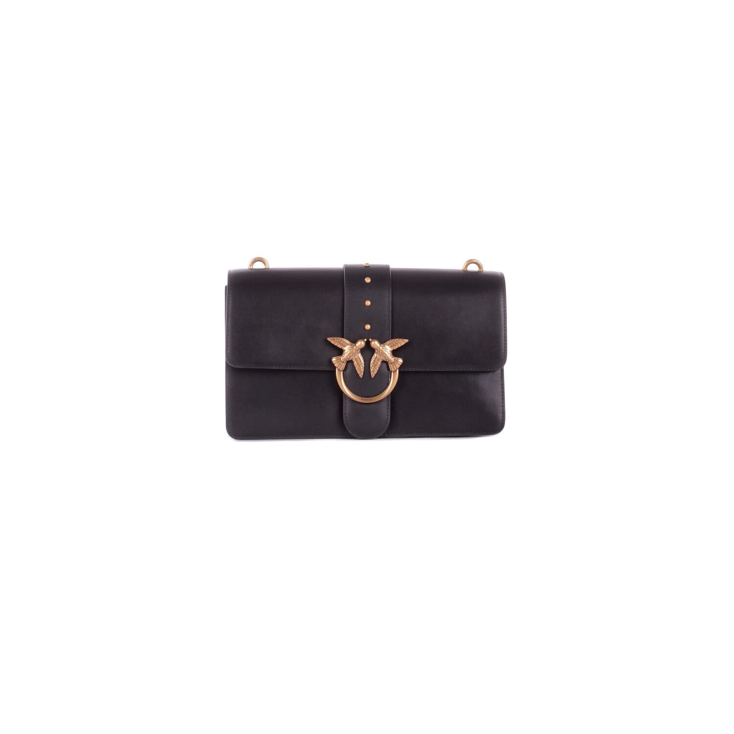 PINKO Donna Borsa 105857A0F1 Z99Q Love one classic st cl vitello Nero gold