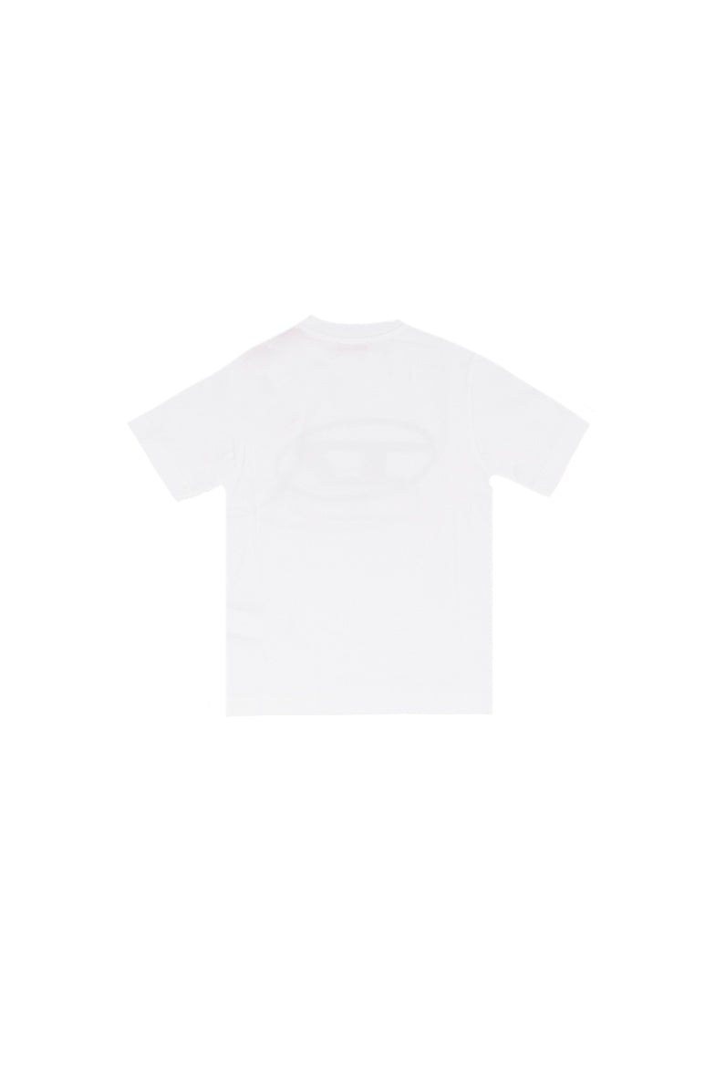 DIESEL Bambino T-shirt J0260100YI9 K100 Tvale over White