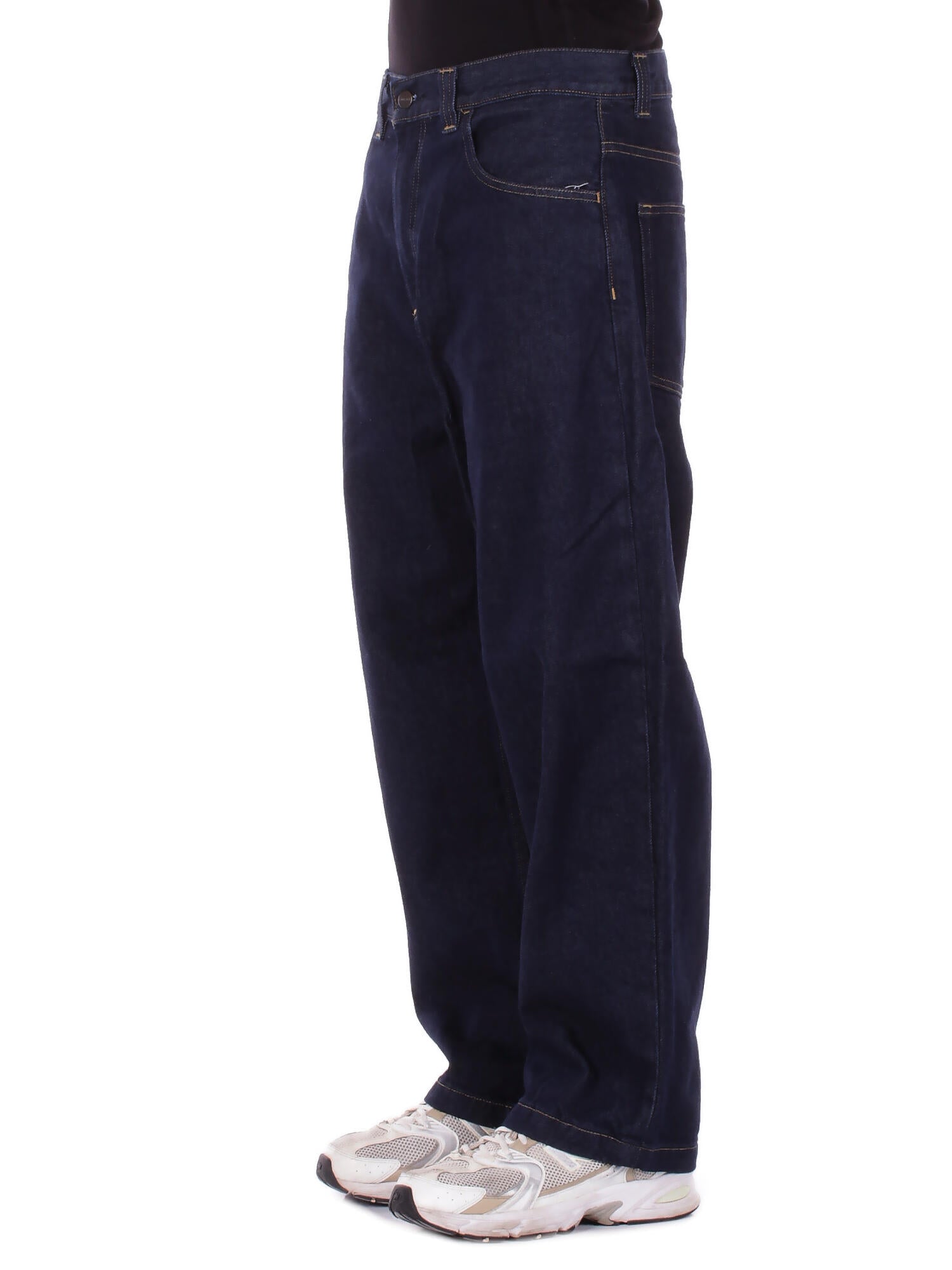 CARHARTT WIP Uomo Jeans I035893 0102 Brandon pant smith denim Blue rinsed
