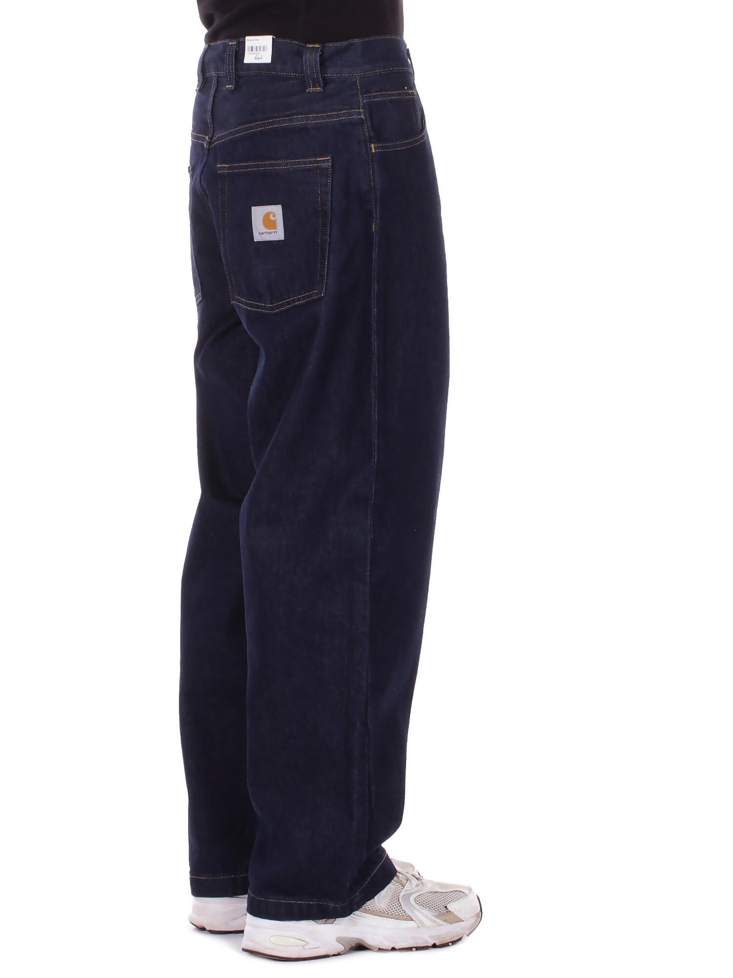 CARHARTT WIP Uomo Jeans I035893 0102 Brandon pant smith denim Blue rinsed