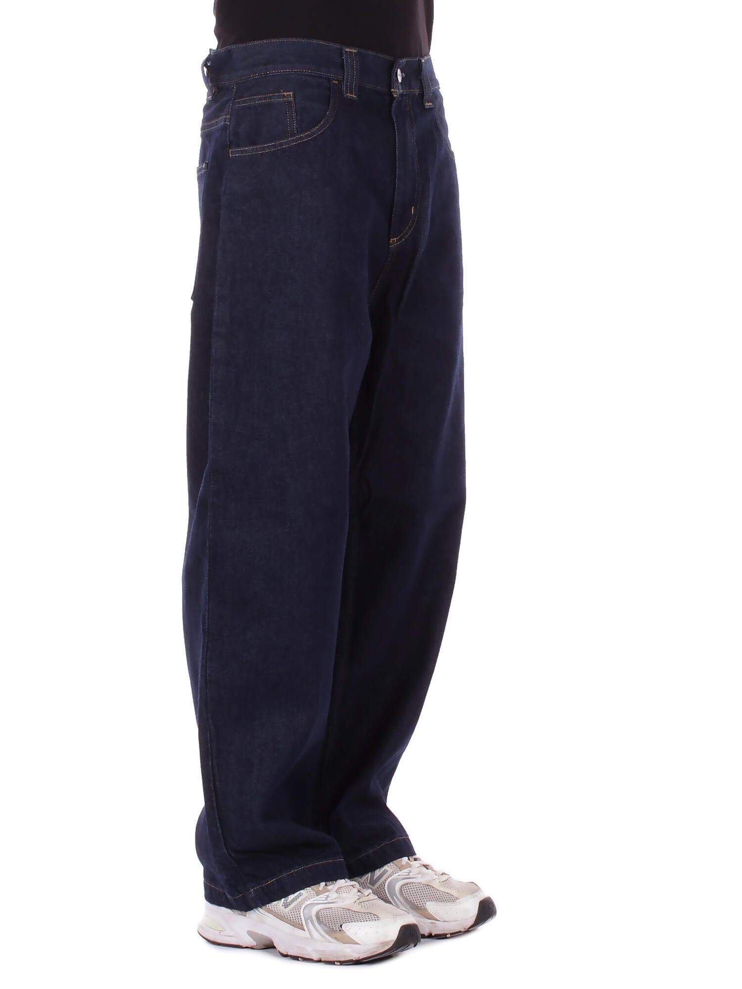 CARHARTT WIP Uomo Jeans I035893 0102 Brandon pant smith denim Blue rinsed
