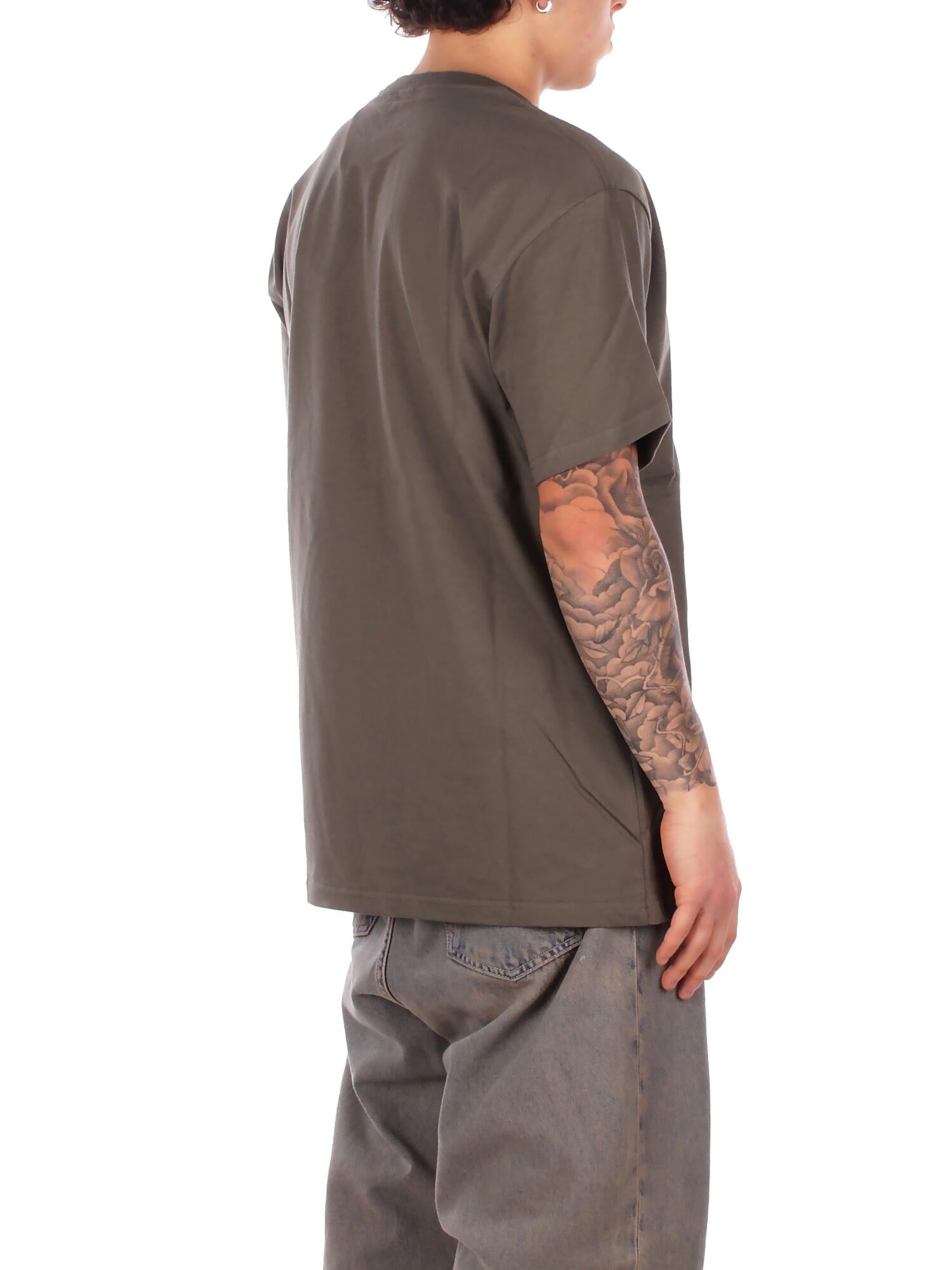 CARHARTT WIP Uomo T-shirt I026391 3LRXX S\s chase t-shirt Verde