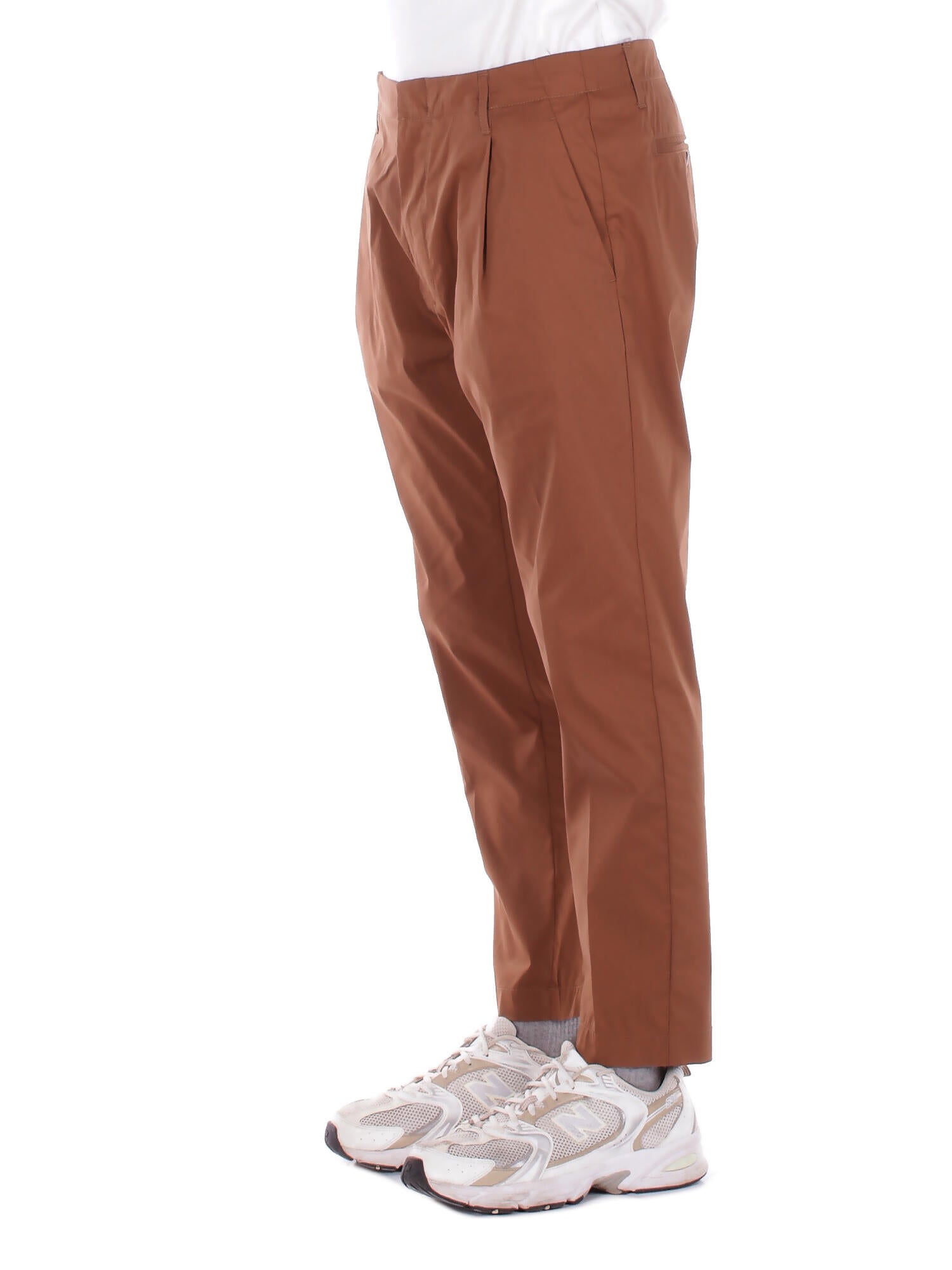 DONDUP Uomo Pantalone UP630PS0020U 024 Pantalone carrot chino ben Corteccia