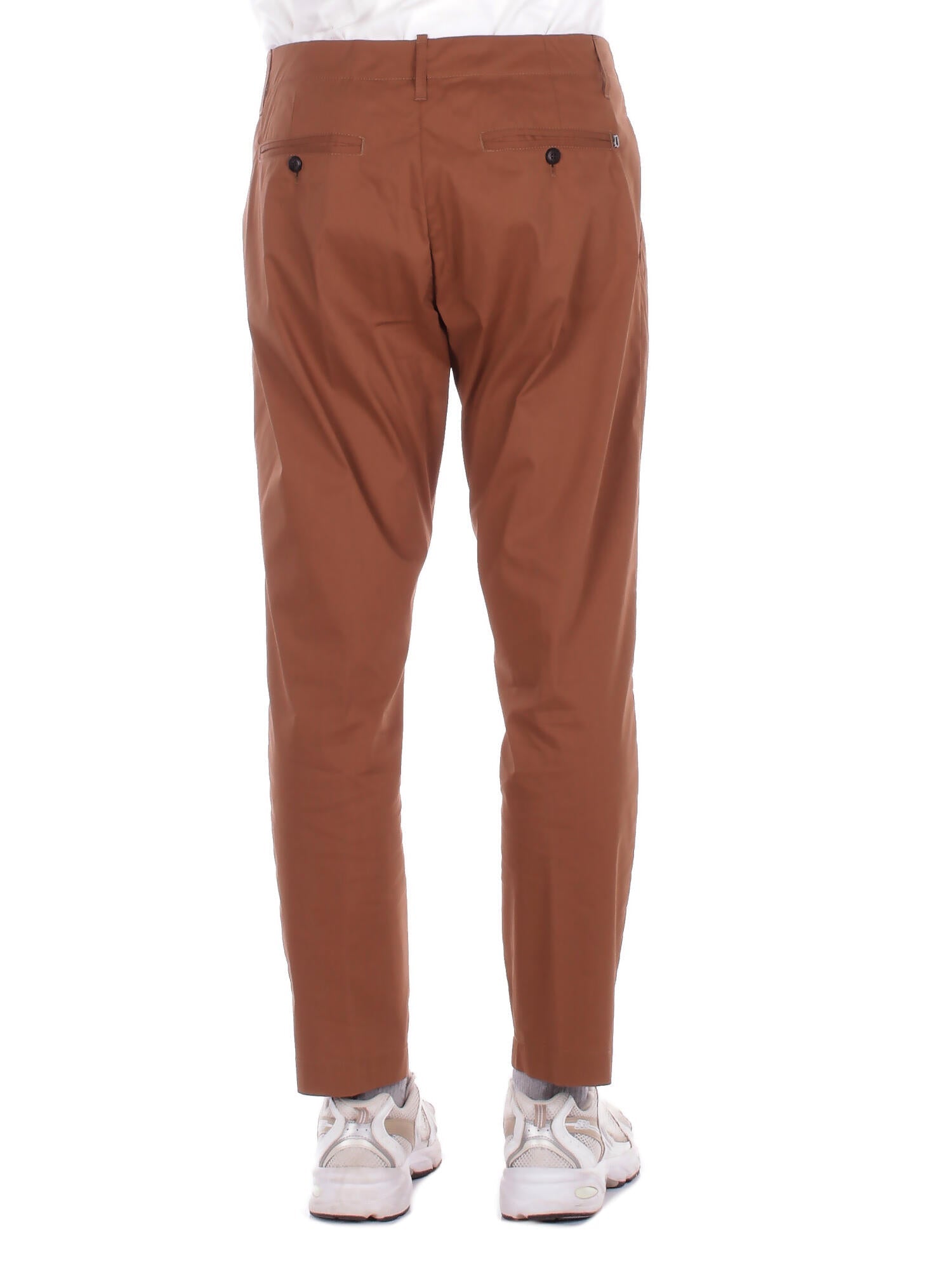 DONDUP Uomo Pantalone UP630PS0020U 024 Pantalone carrot chino ben Corteccia