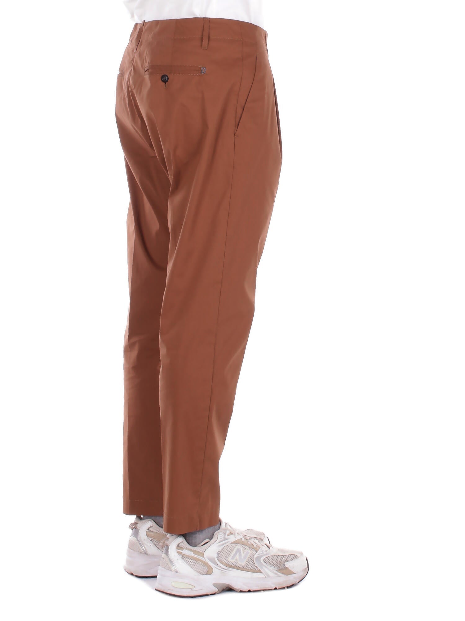 DONDUP Uomo Pantalone UP630PS0020U 024 Pantalone carrot chino ben Corteccia