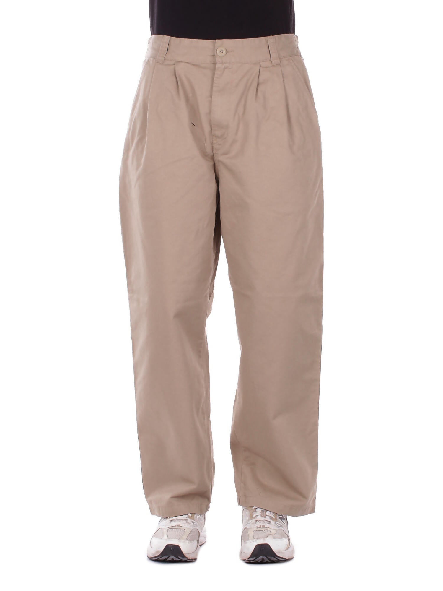 CARHARTT WIP Uomo Pantalone I033129 3IR06 Marv pant lenexa twill Sabbia