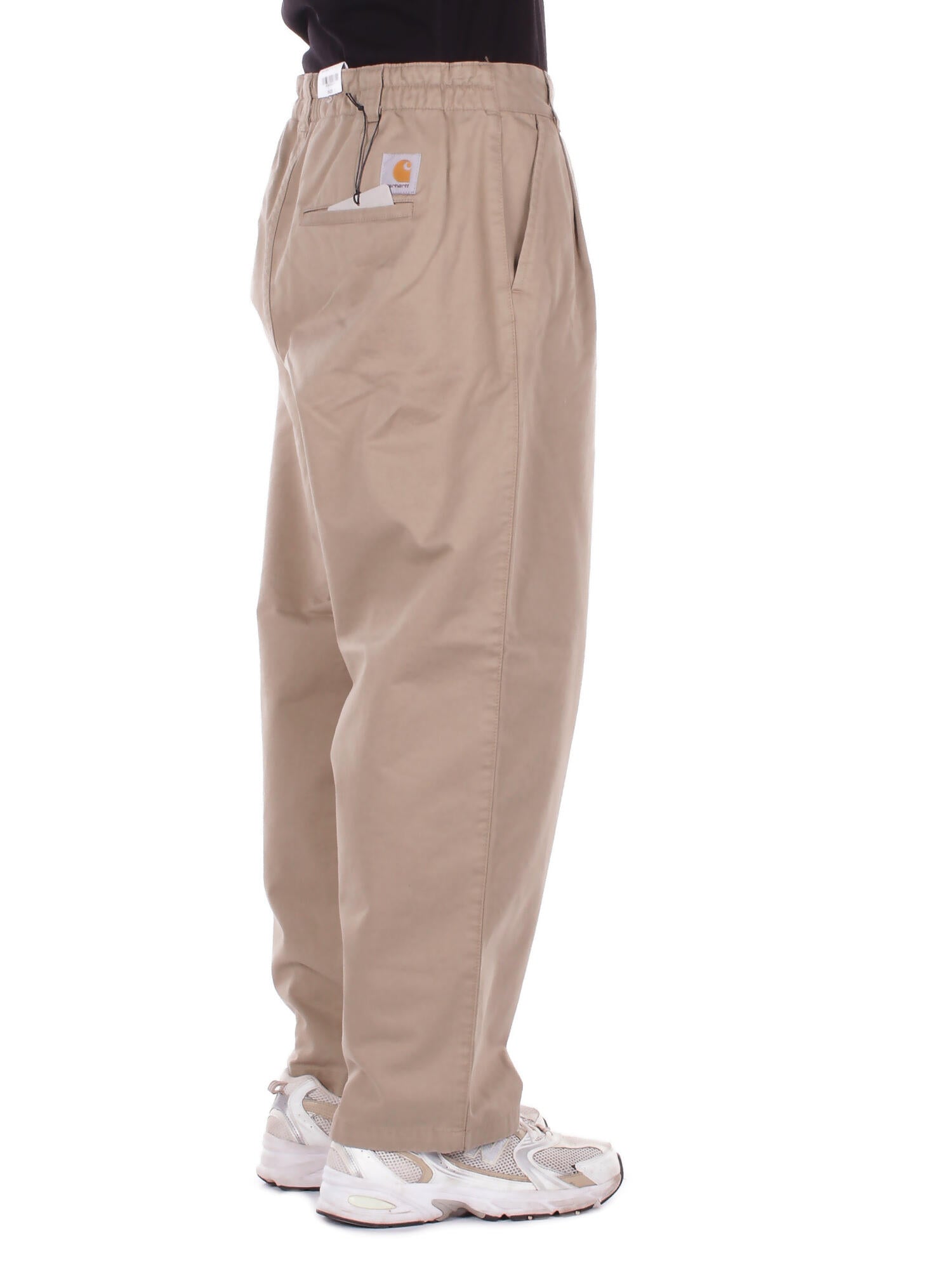 CARHARTT WIP Uomo Pantalone I033129 3IR06 Marv pant lenexa twill Sabbia