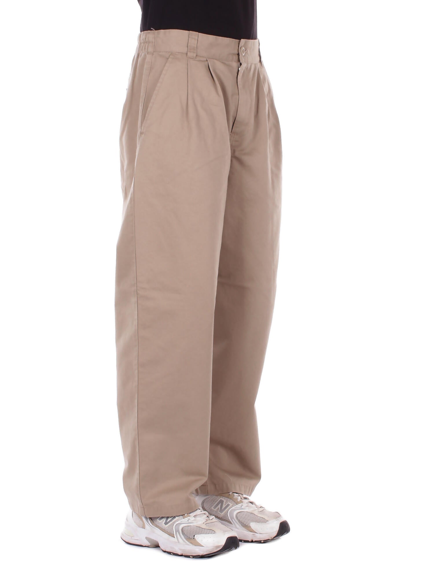 CARHARTT WIP Uomo Pantalone I033129 3IR06 Marv pant lenexa twill Sabbia