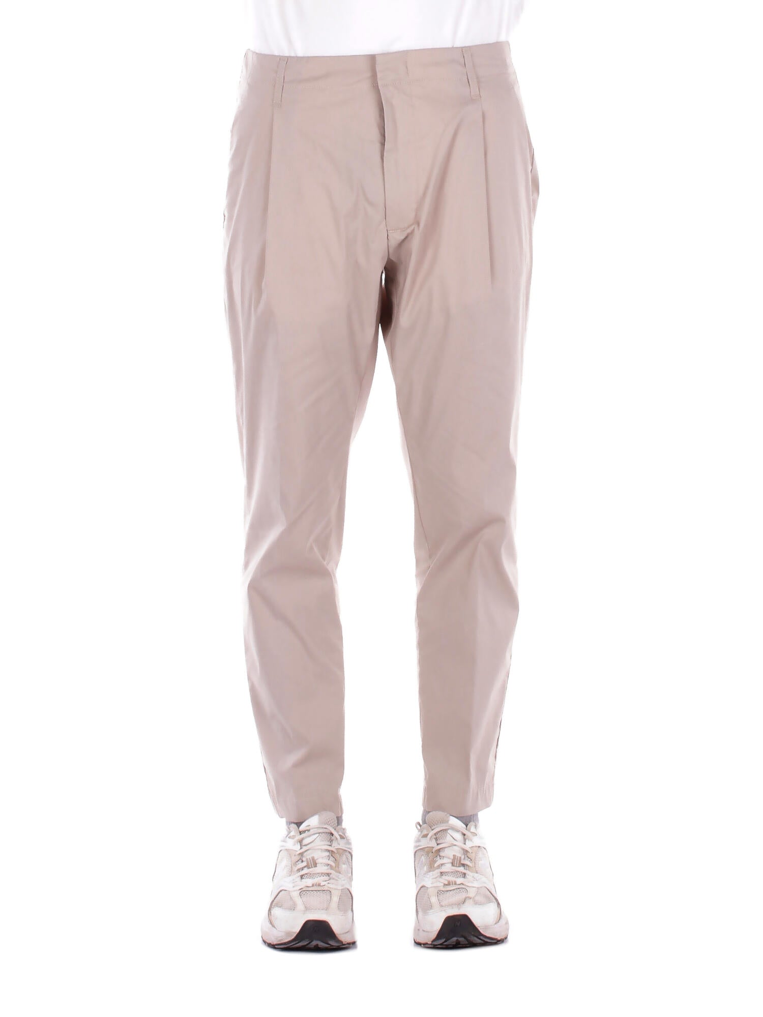 DONDUP Uomo Pantalone UP630PS0020U 010 Pantalone carrot chino ben Beige
