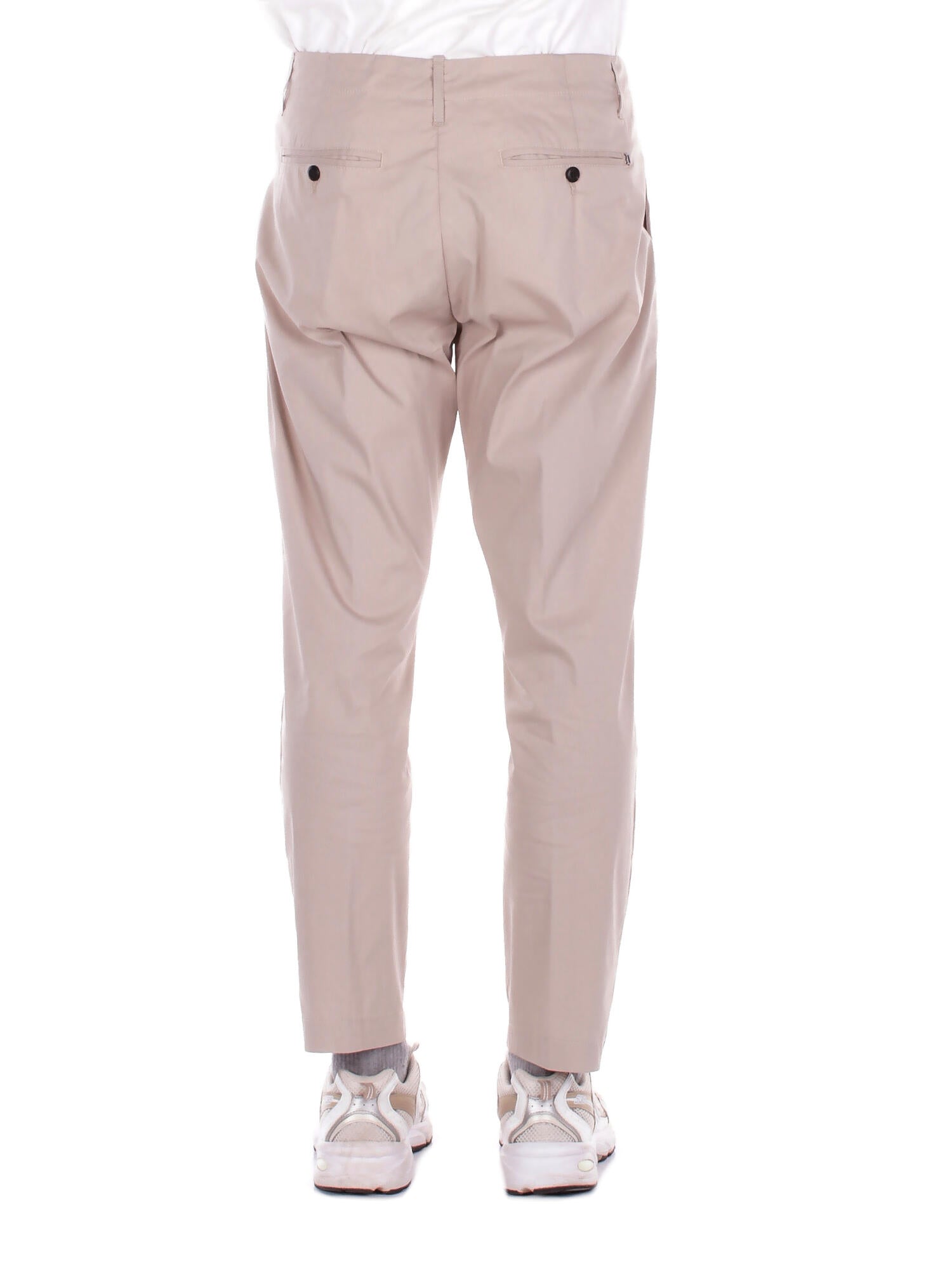 DONDUP Uomo Pantalone UP630PS0020U 010 Pantalone carrot chino ben Beige