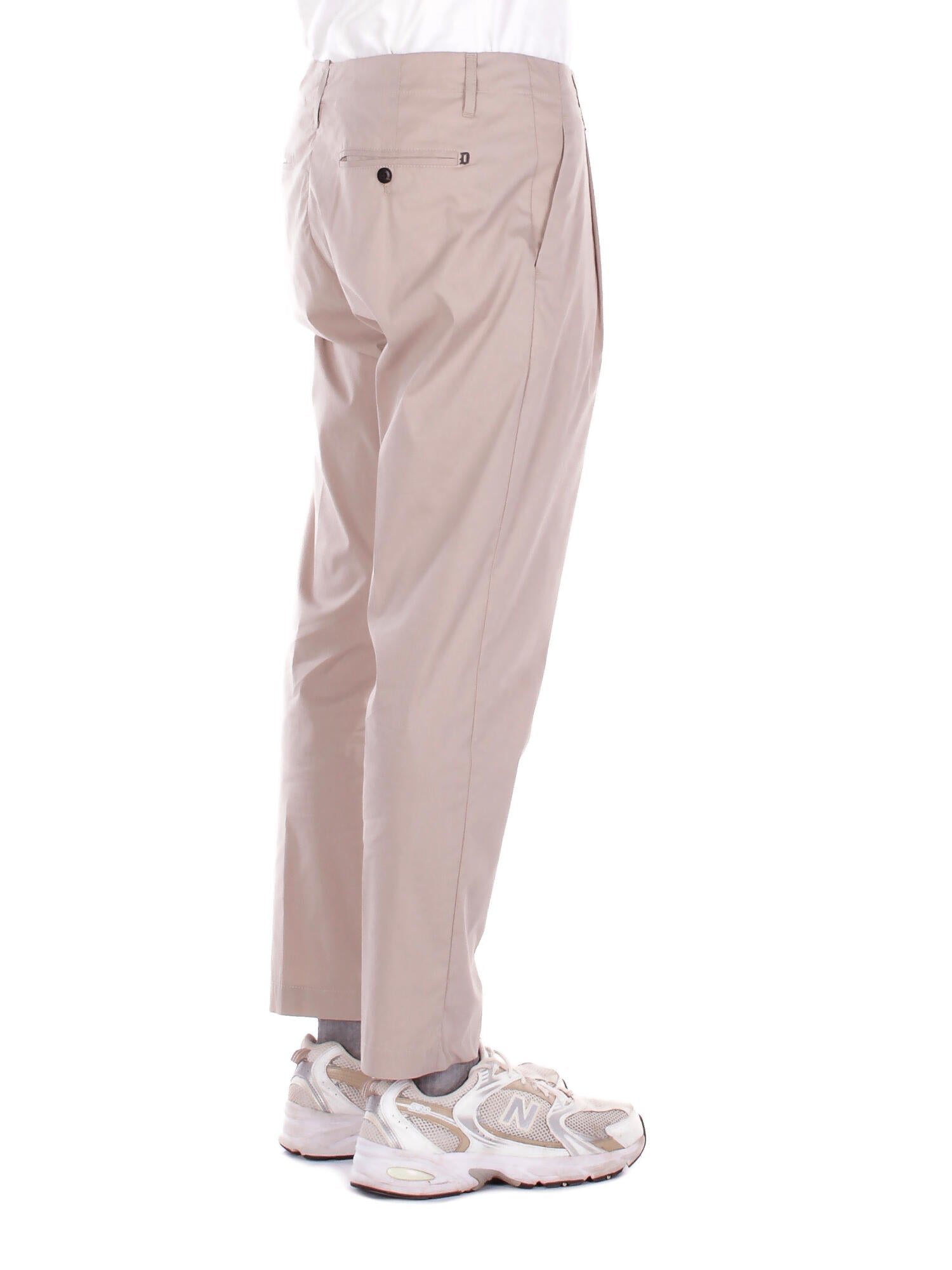 DONDUP Uomo Pantalone UP630PS0020U 010 Pantalone carrot chino ben Beige