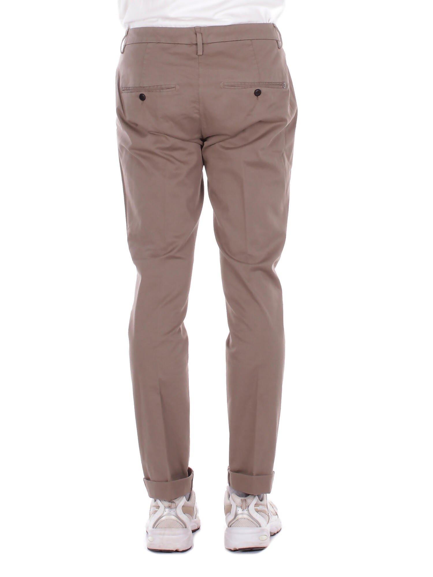 DONDUP Uomo Pantalone UP235GS0096U 718 Pantalone slim chino gaubert i Castoro